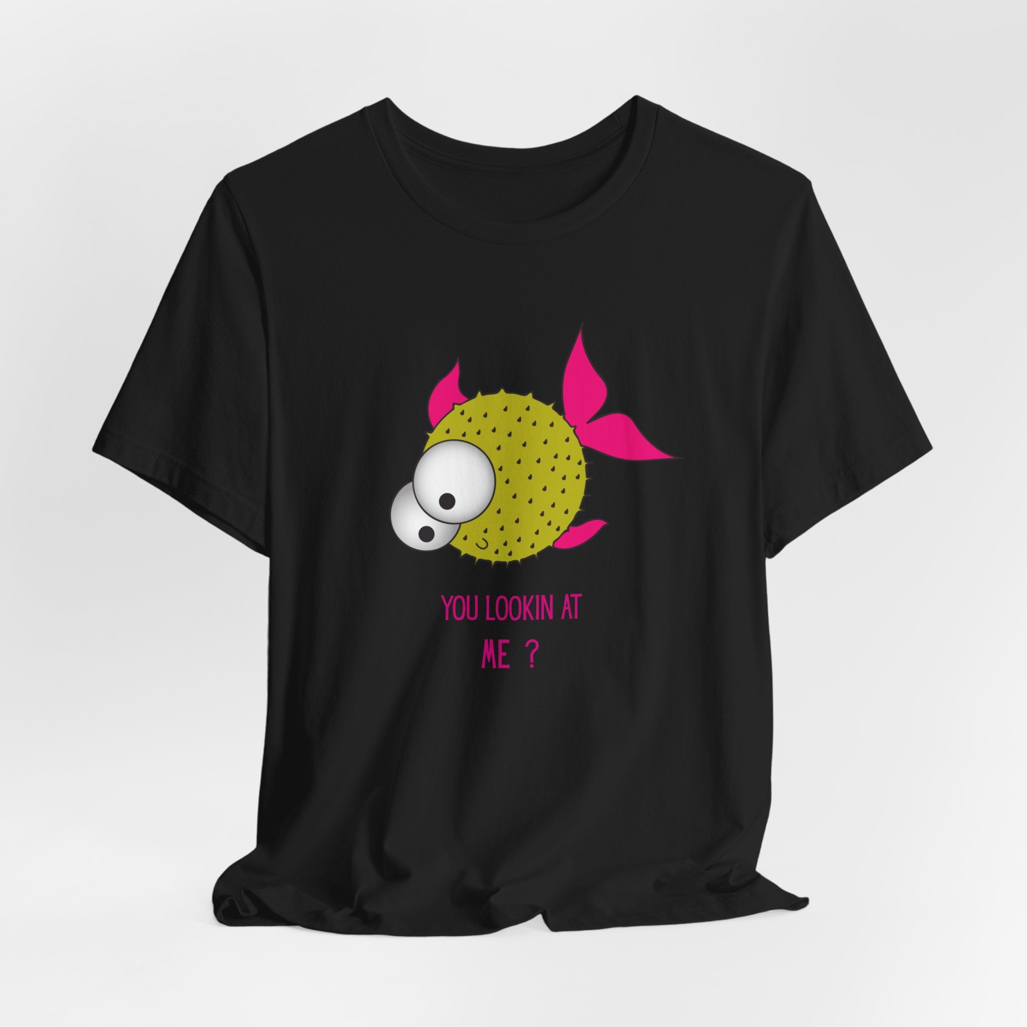 Whimsical and Fun Puffer Fish Tee - Fun Short Sleeve Shirt for Aquatic Lovers, Ideal for Gift Giving, Casual Wear, Summer Fashion, and Beach Days