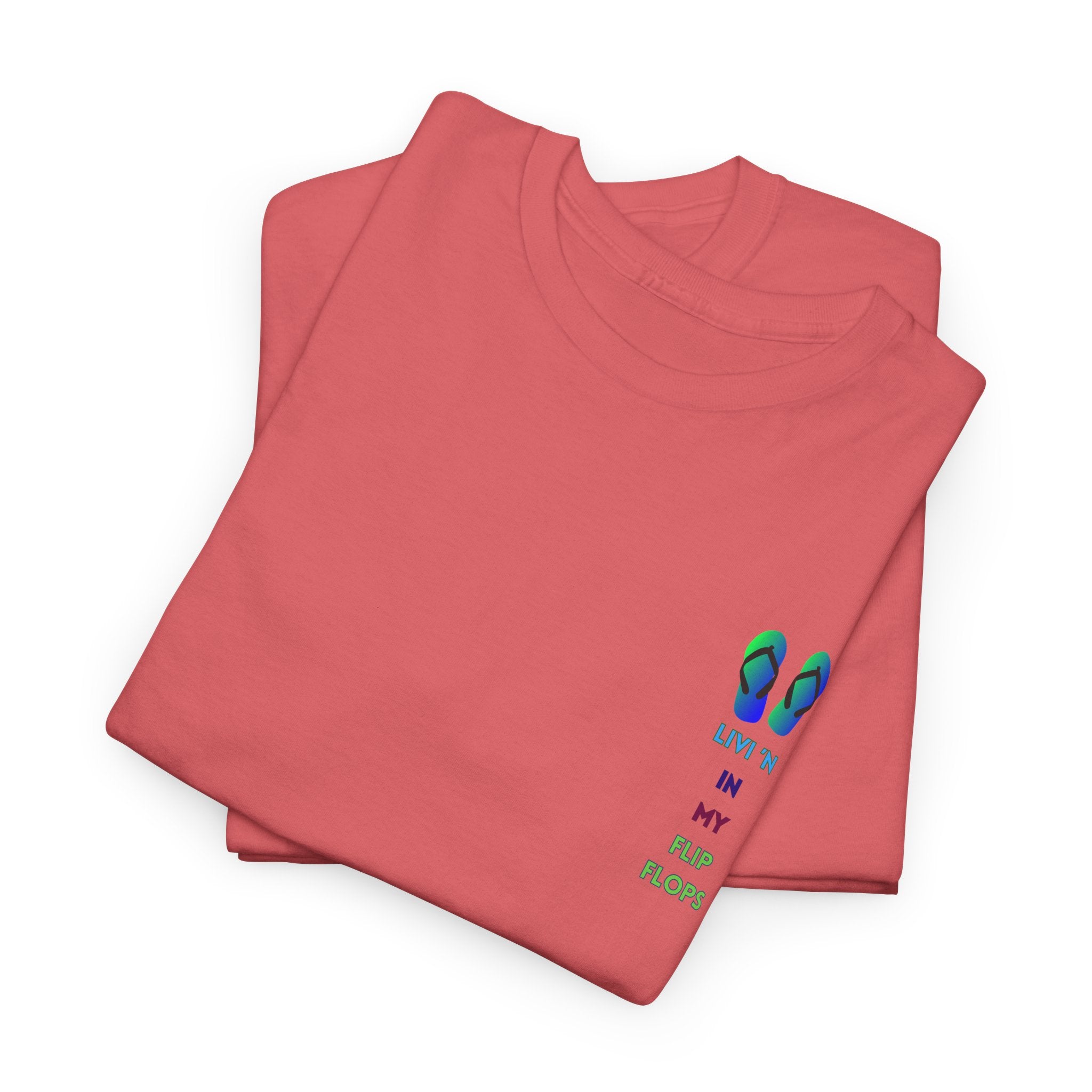 Young and Young at Heart...we all want that Flip Flop Attitude Tee Shirt  Perfect for the Beach or Pool