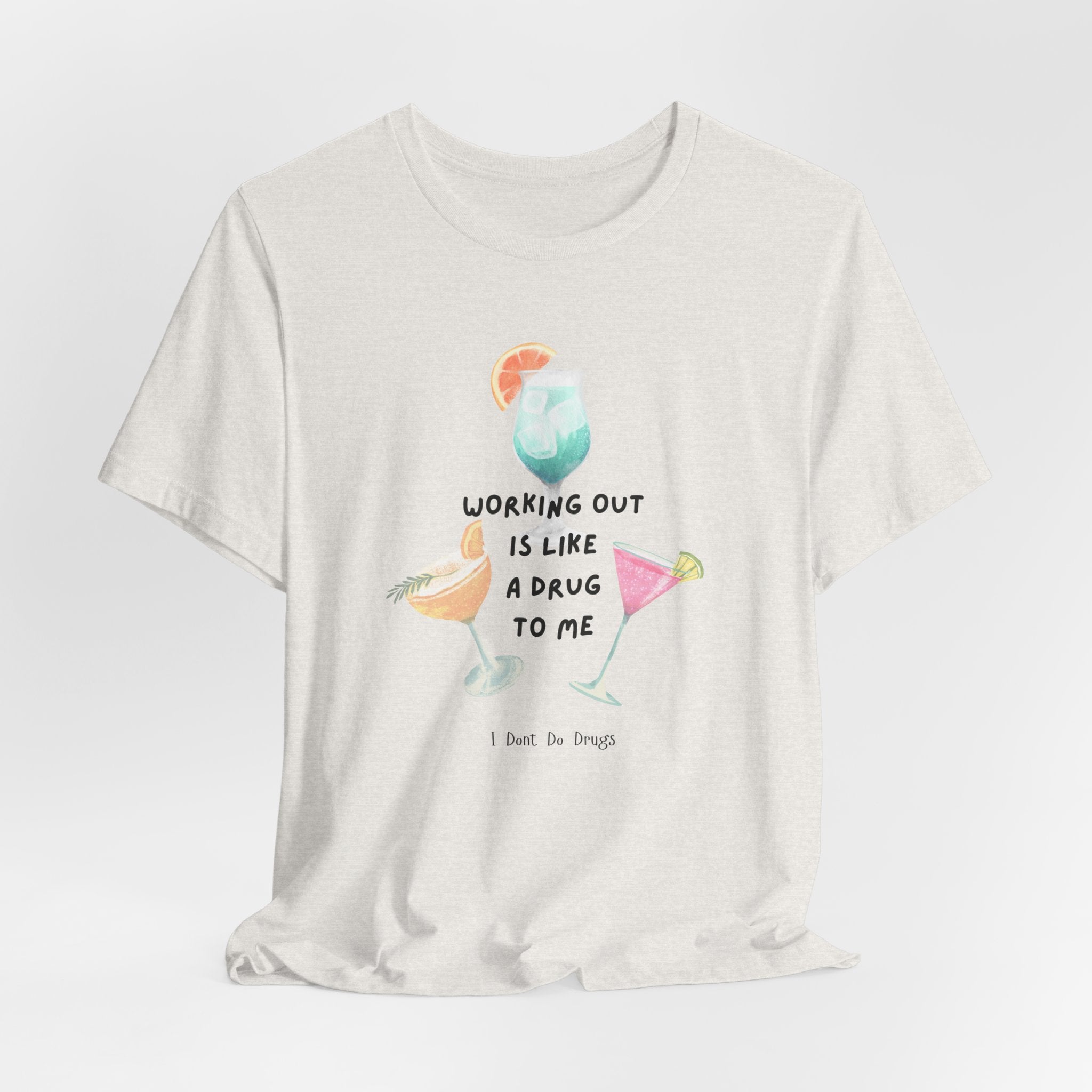 Workout Motivation Tee  or is it? , Anti Fitness  Heavy Cotton T-Shirt, Gym Shirt, Gift for Gym Lovers, Activewear for Workouts, Casual Style Tee