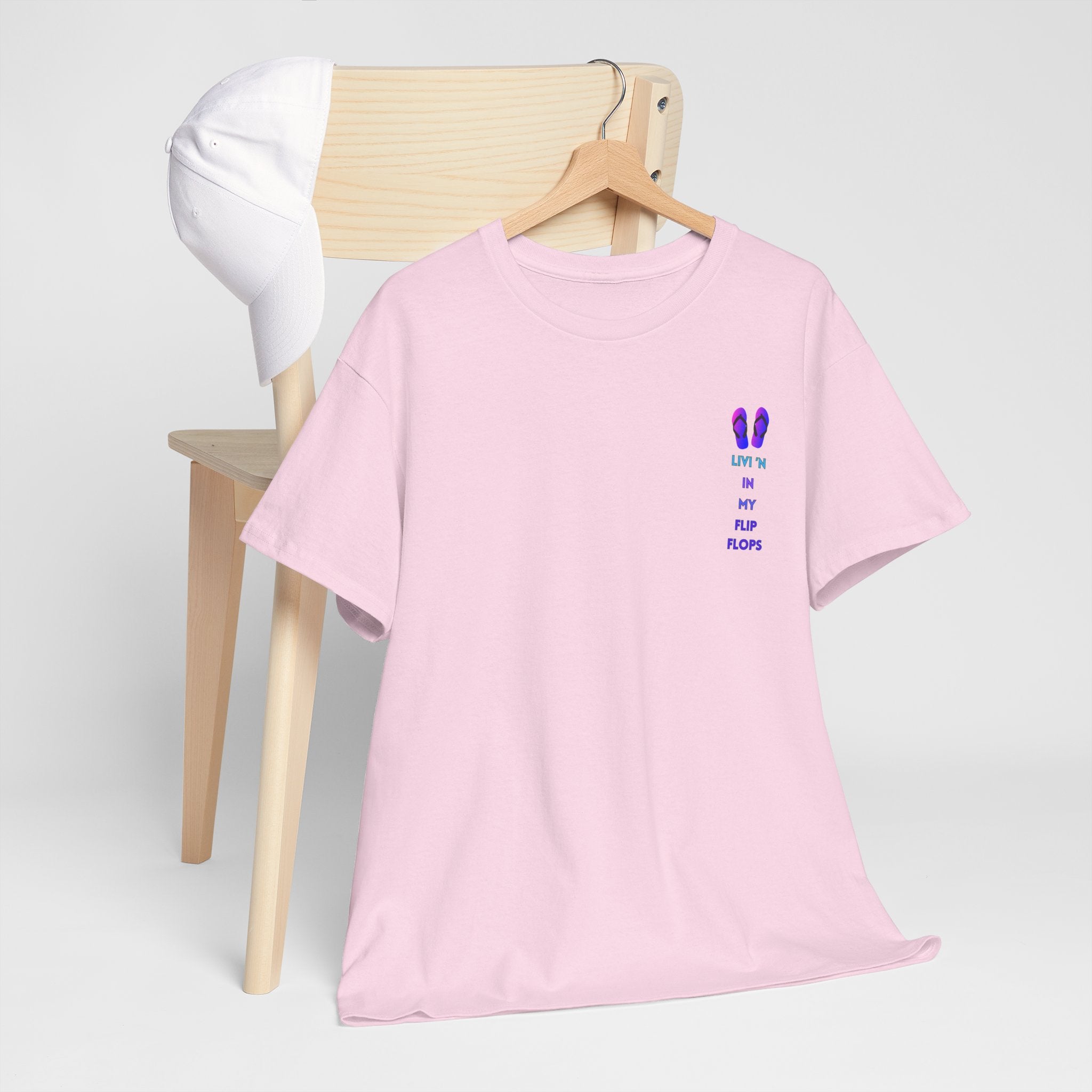 Proclaim to all that you are  Livi'n In My Flip Flops Unisex T shirt   Keep Summer in your attitude, all year long
