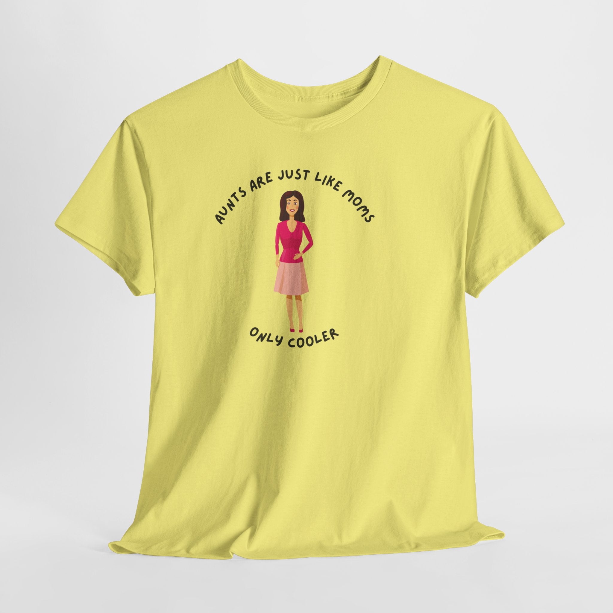 Fun Cool Aunt Unisex Heavy Cotton  Tee Shirt