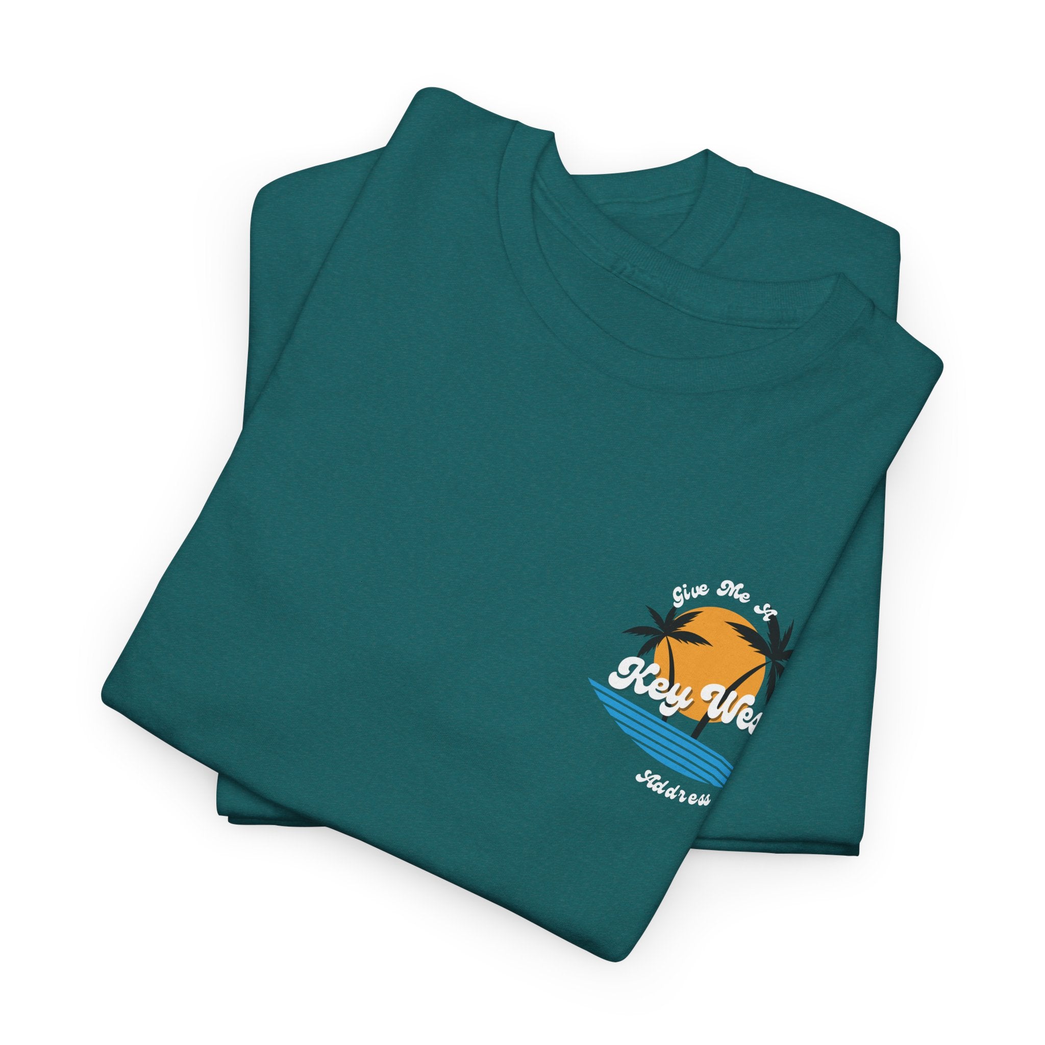 I Need A Key West Address  (Dont We All?)  Unisex Heavy Cotton Tee - Perfect Beachwear, Summer Fashion, Vacation T-Shirt, Gift for Him/Her, Relaxed Style