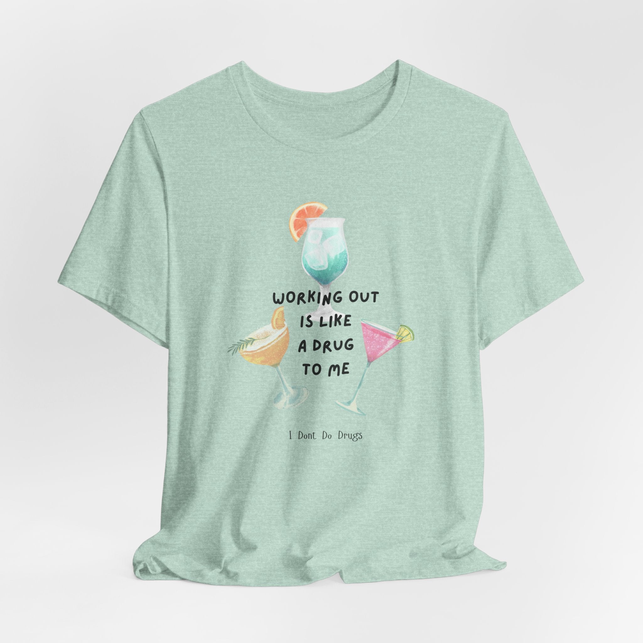 Workout Motivation Tee  or is it? , Anti Fitness  Heavy Cotton T-Shirt, Gym Shirt, Gift for Gym Lovers, Activewear for Workouts, Casual Style Tee