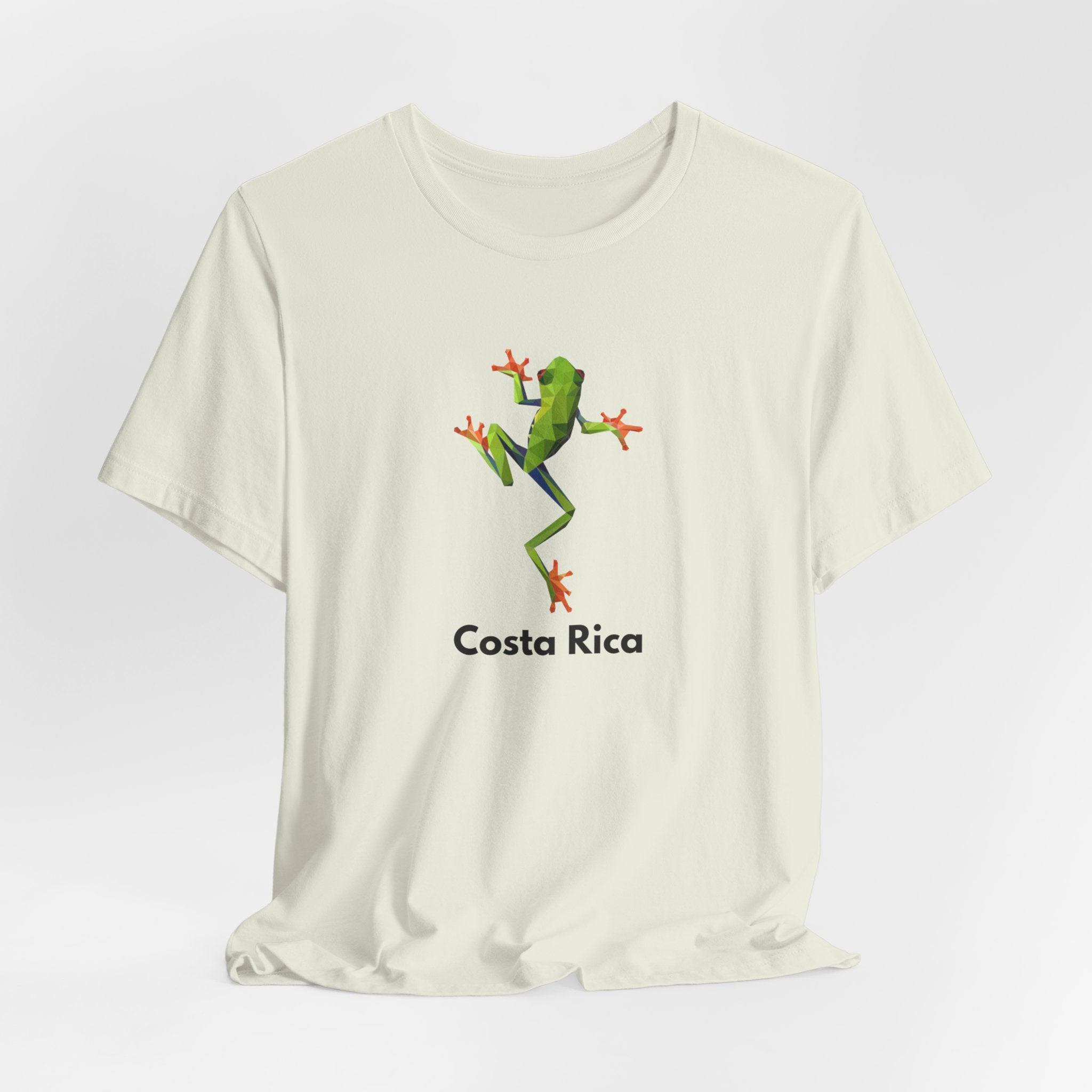 Costa Rica Tree Frog Tee, Unisex Jersey Tee, Cute Animal Shirt, Travel Gift, Costa Rica Souvenir, Tropical Vibes, Graphic T-Shirt