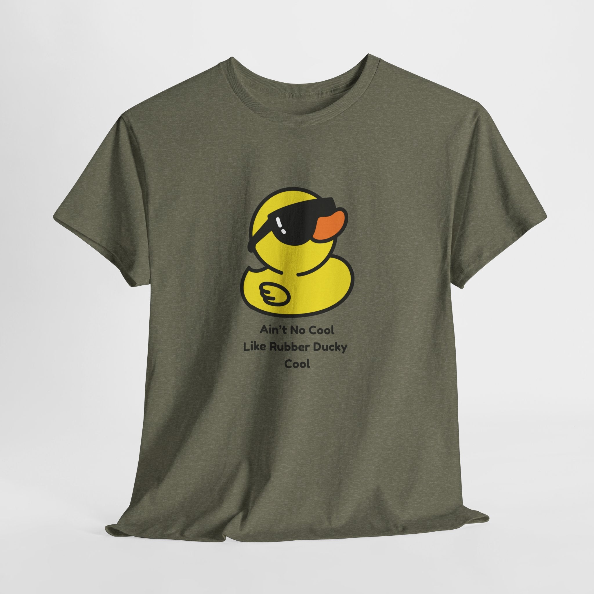 Cool Rubber Ducky Graphic  Unisex Tee, (Kids Sizes Too) Fun Summer Shirt, Quirky Gift, Unisex Apparel, Beach Day Outfit, Cool Cotton T-Shirt, Playful Gift