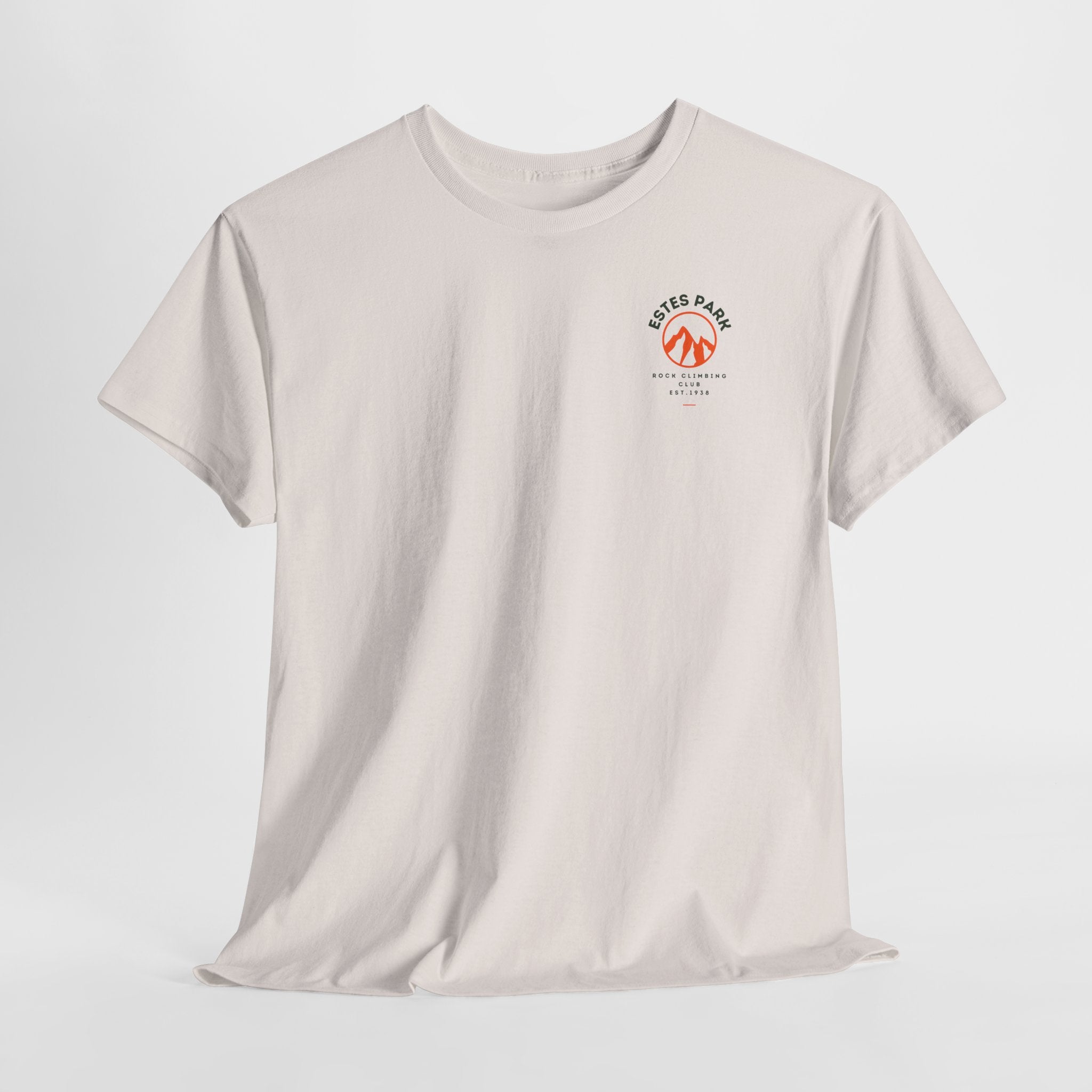 Estes Park Colorado Climbing Club Unisex Heavy Cotton Tee - Casual Comfort for Everyday Wear | Perfect Gift for Birthdays, Holidays, and Celebrations, Graphic Tee, [...]