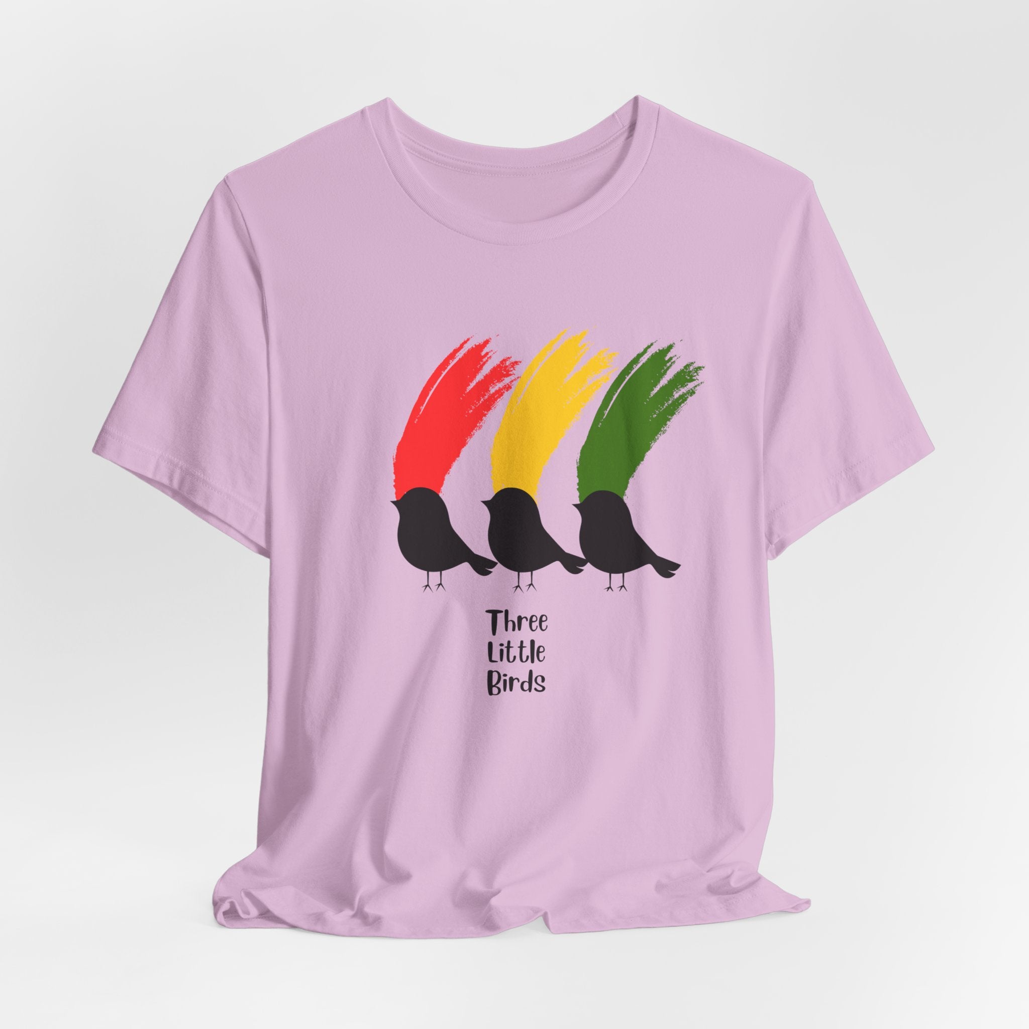 Colorful Rasta Three Little Birds Graphic Tee | Unisex Jersey Short Sleeve T-Shirt | Casual Wear, Gift for Music Lovers, Nature Lovers, Summer [...]