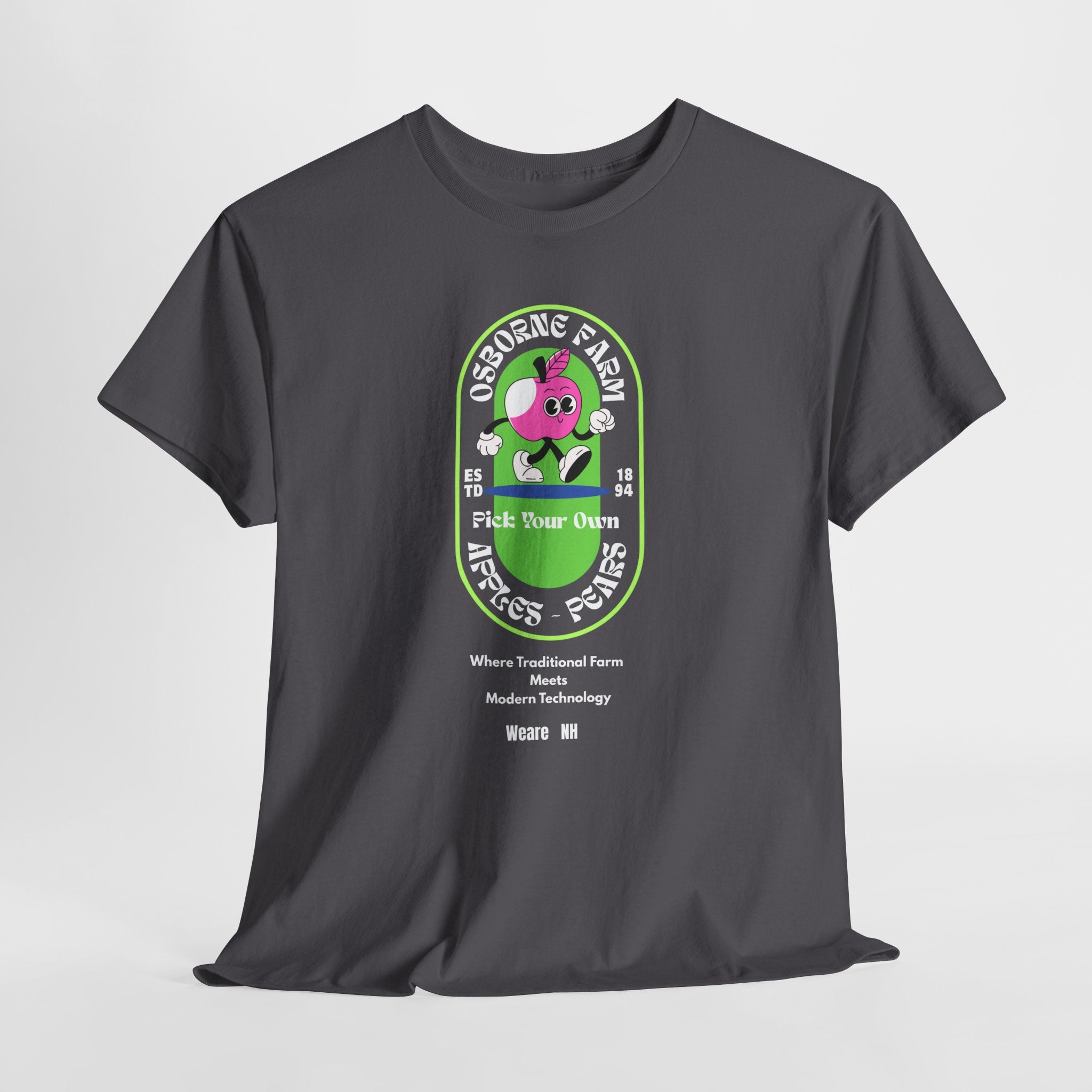 Iconic Osbourne Family Pick Your Own Farms - Weare NH Pick,  Unisex Heavy Cotton Tee