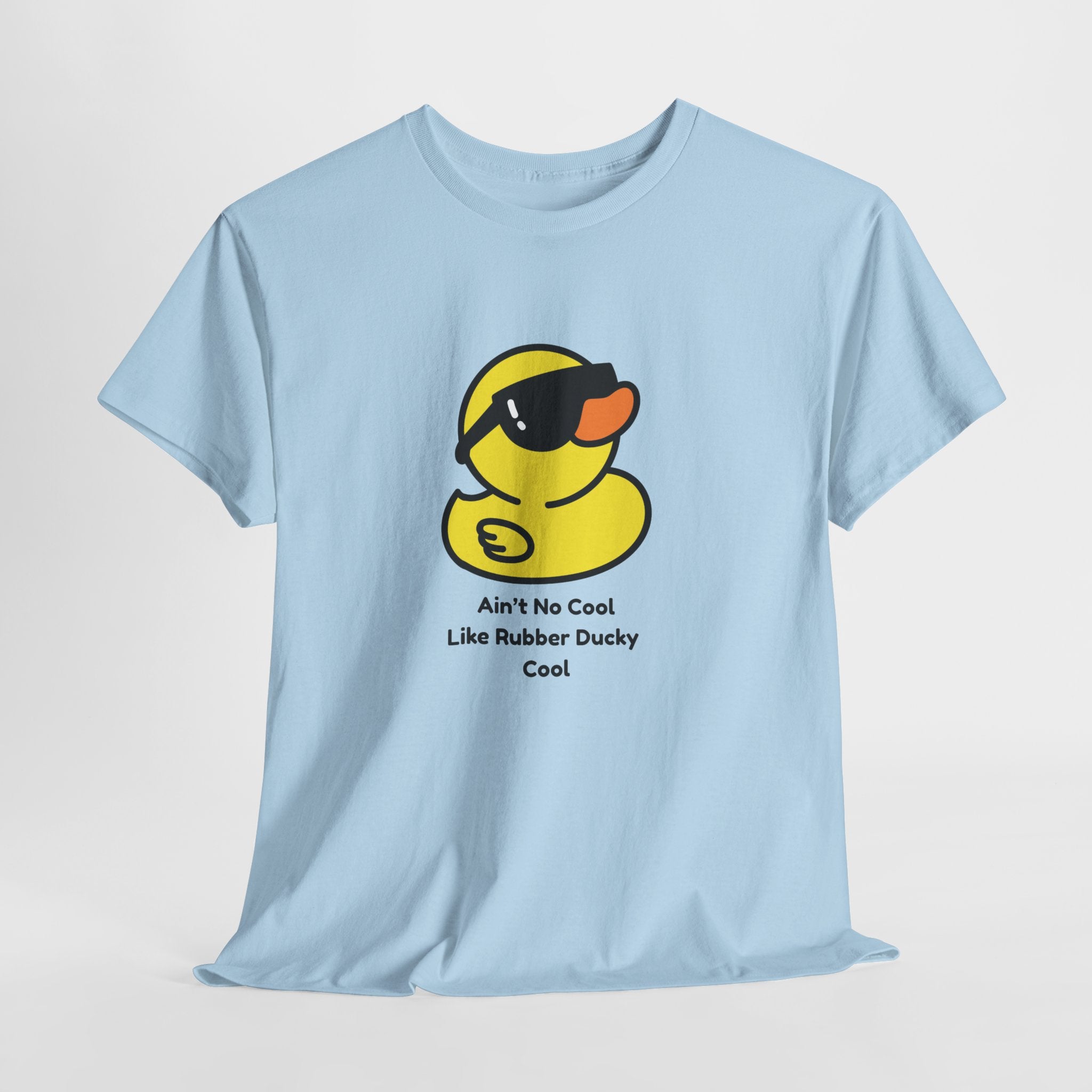 Cool Rubber Ducky Graphic  Unisex Tee, (Kids Sizes Too) Fun Summer Shirt, Quirky Gift, Unisex Apparel, Beach Day Outfit, Cool Cotton T-Shirt, Playful Gift