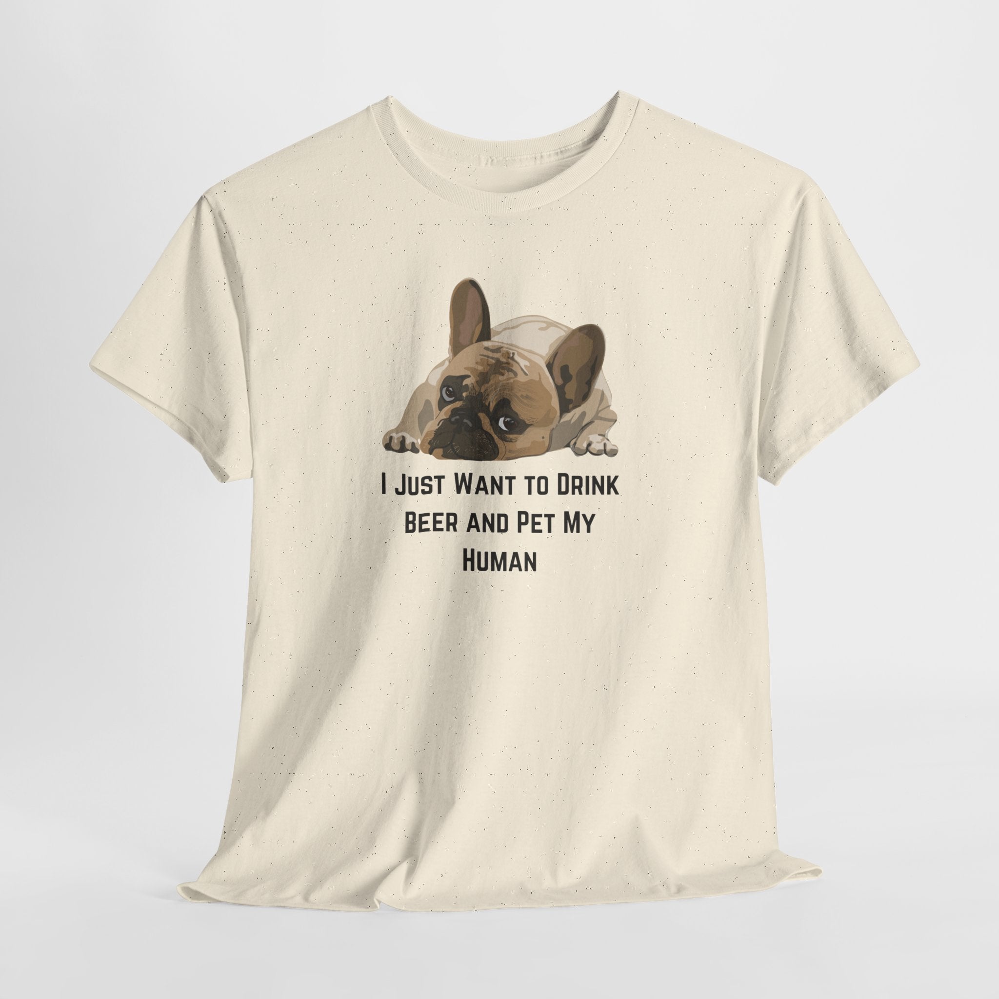 Funny Dog Lover Tee, Unisex Cotton T-Shirt, Pet Owner Gift, Dog Mom Shirt, Cute Animal Tee, Gift for Dog Lovers