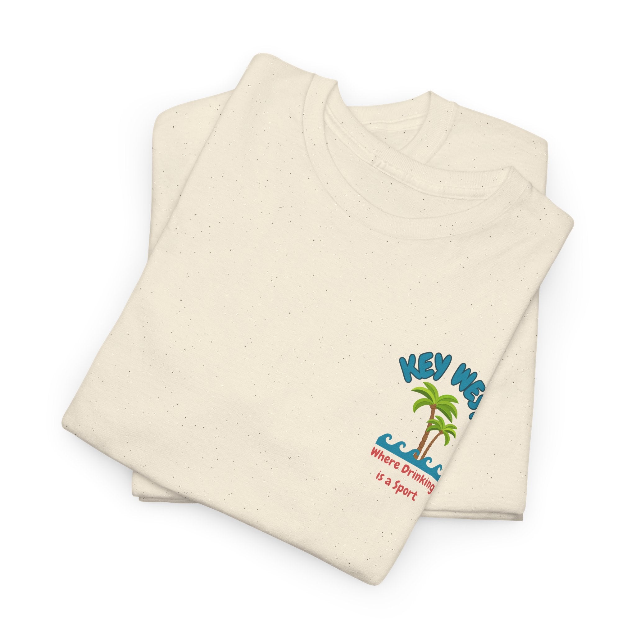 Funny Drinking is a Sport - 'Key West' Graphic Tee, Travel Shirt, Casual Wear, Beach Apparel, Summer Outfit