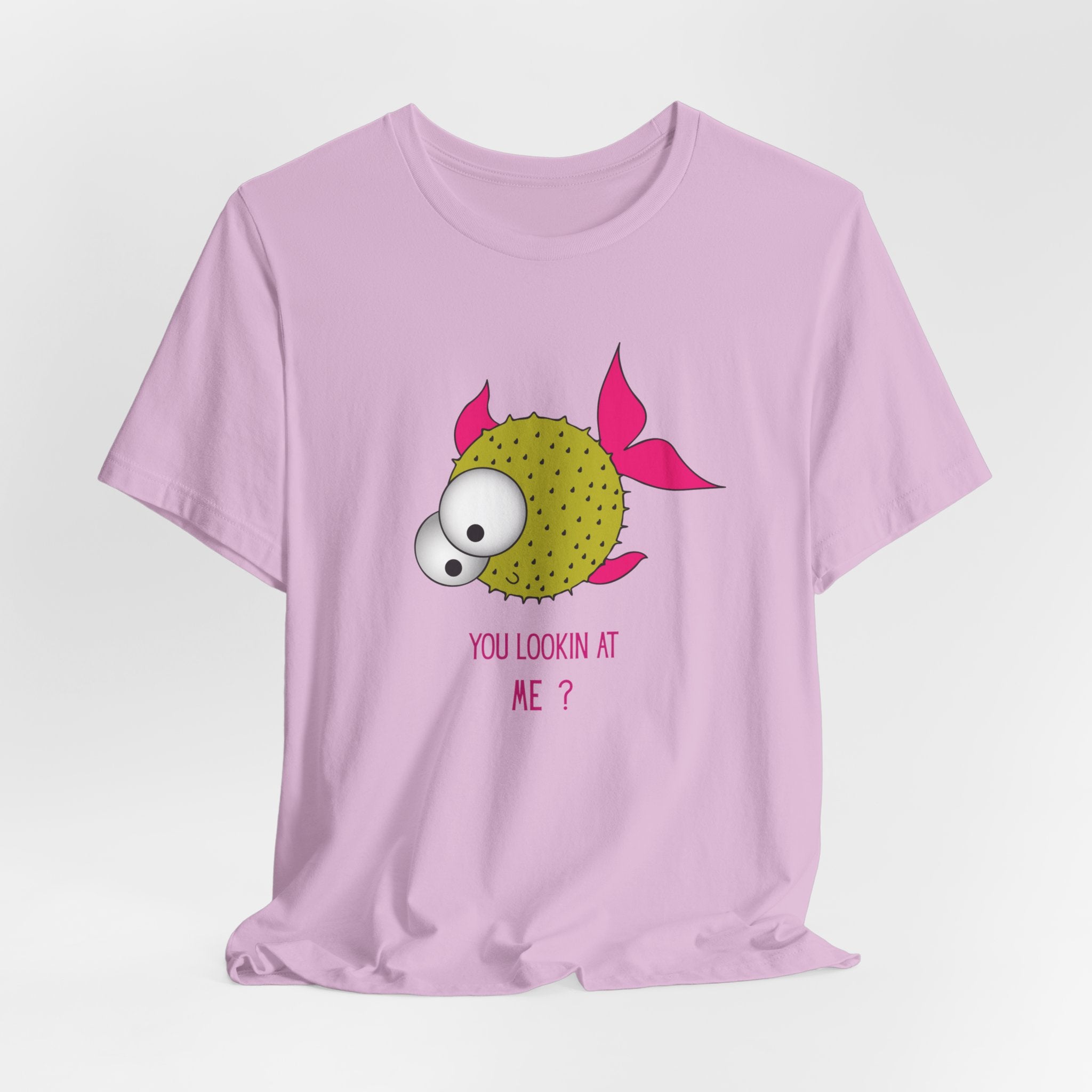 Whimsical and Fun Puffer Fish Tee - Fun Short Sleeve Shirt for Aquatic Lovers, Ideal for Gift Giving, Casual Wear, Summer Fashion, and Beach Days