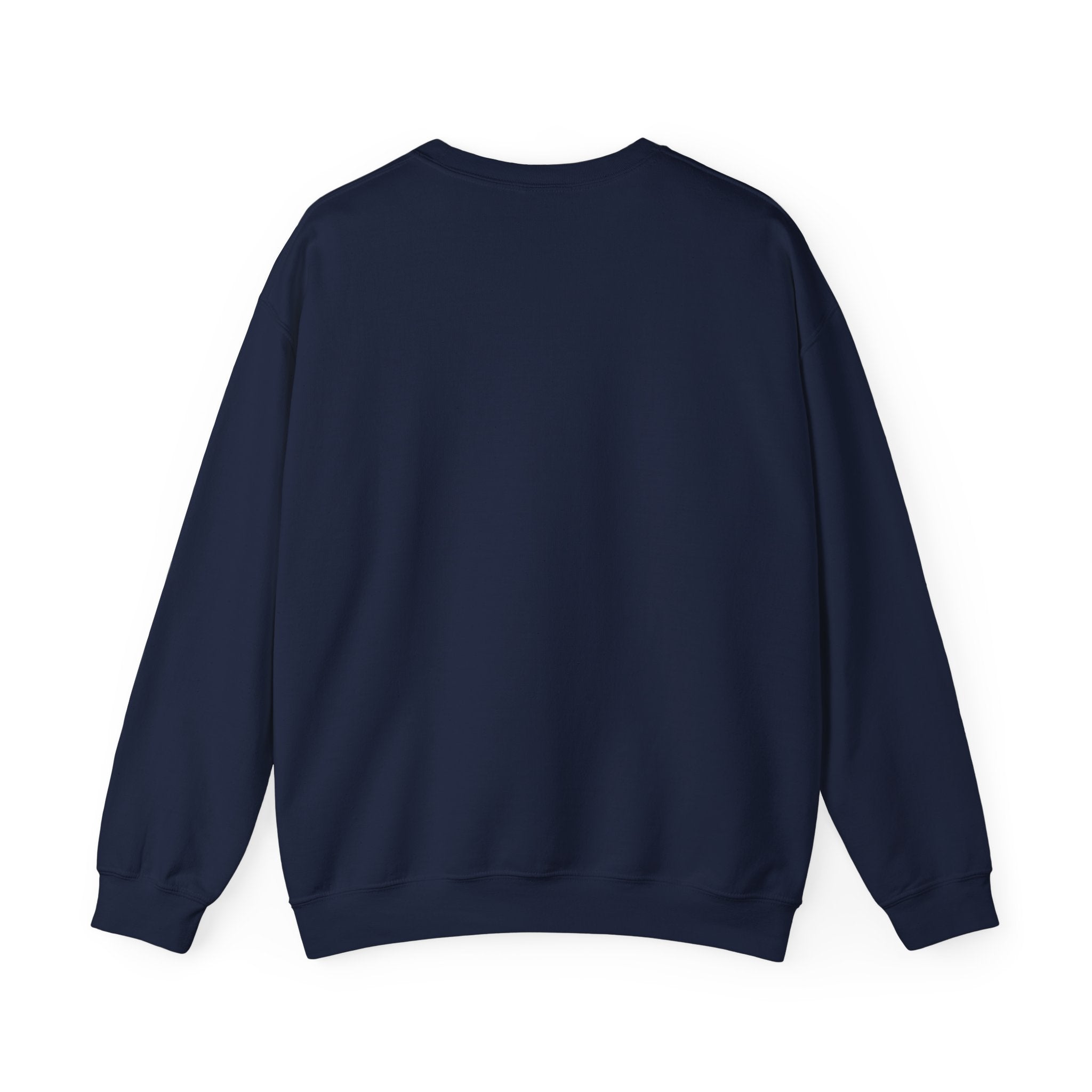 Funny and Naughty Christmas Unisex Crewneck Sweatshirt — "Ready for a Little Snow & Tell?" Santa Graphic