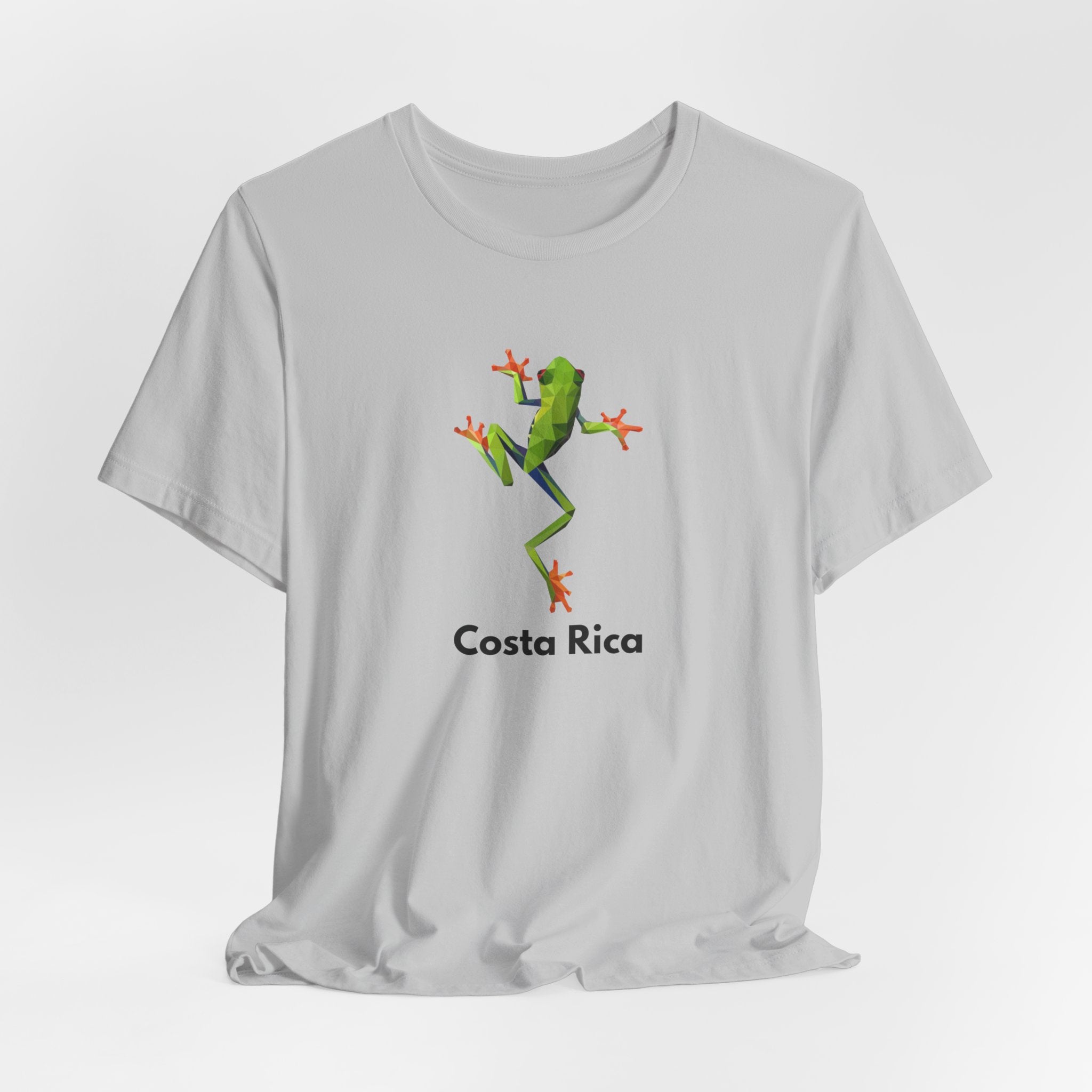Costa Rica Tree Frog Tee, Unisex Jersey Tee, Cute Animal Shirt, Travel Gift, Costa Rica Souvenir, Tropical Vibes, Graphic T-Shirt