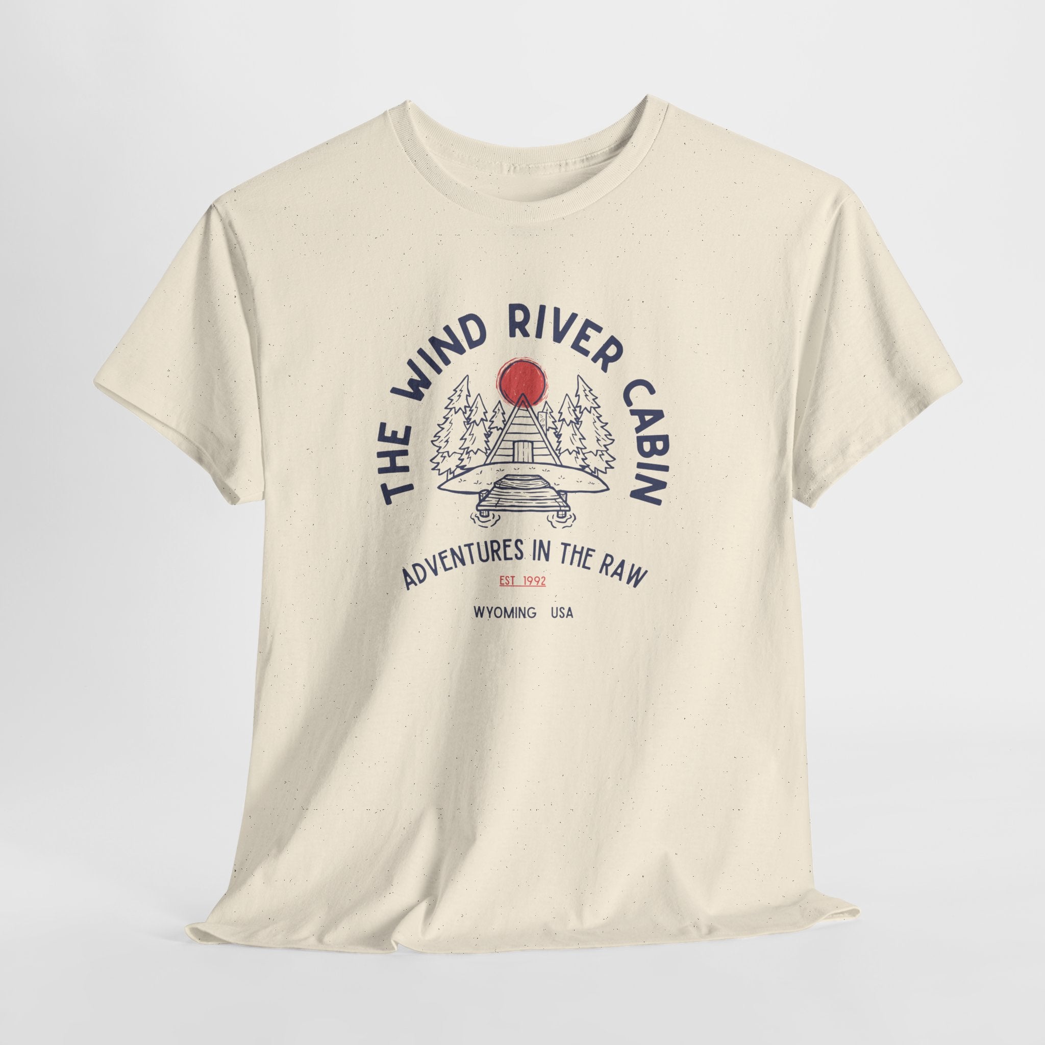 Wyoming Wind River Cabins "Clothing Optional" Resort  Unisex workout Tees