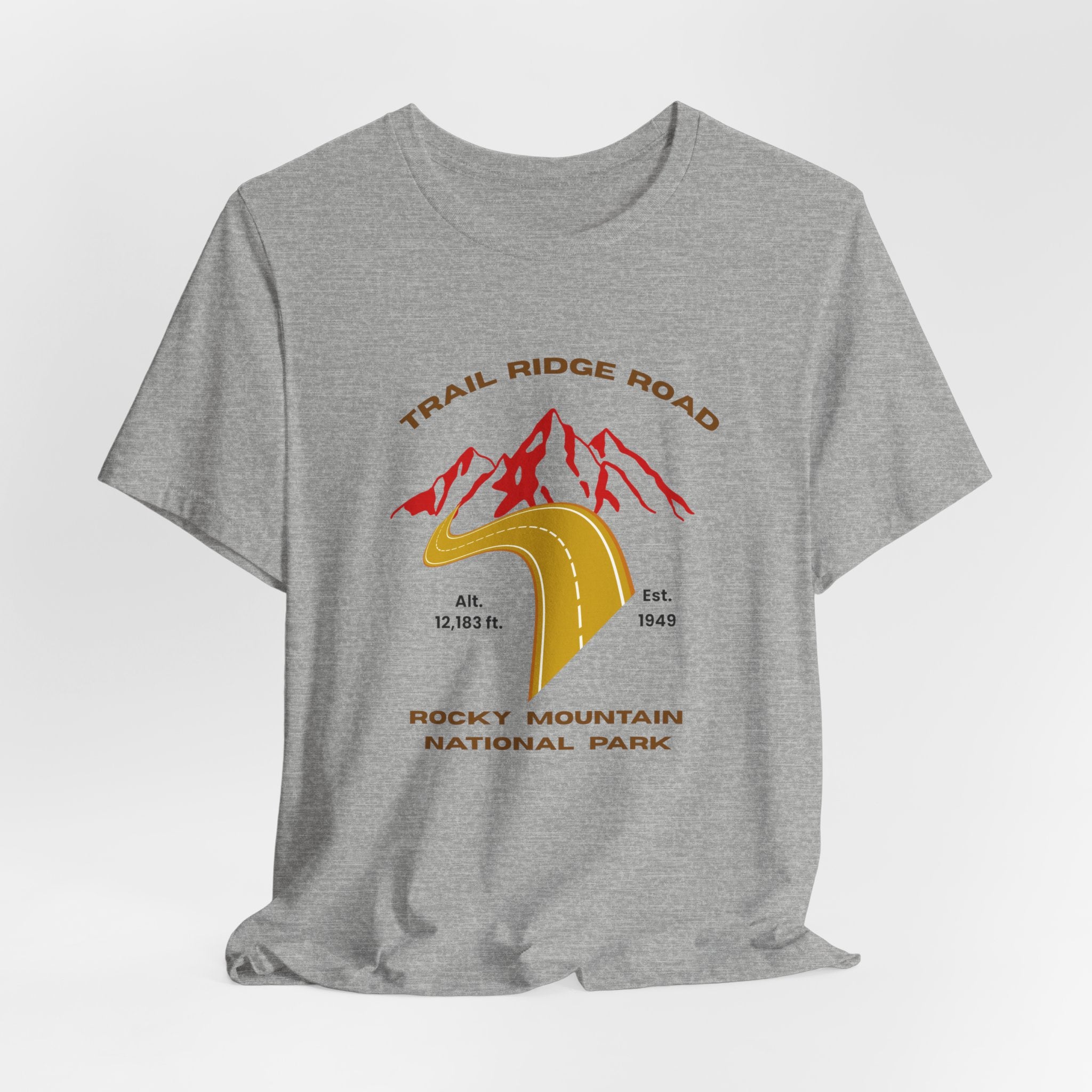 Rocky Mountain National Park Trail Ridge Road Destination Tee | Unisex T-Shirt, Outdoor Adventure Shirt, Nature Lover Gift, Hiking Apparel, Travel [...]