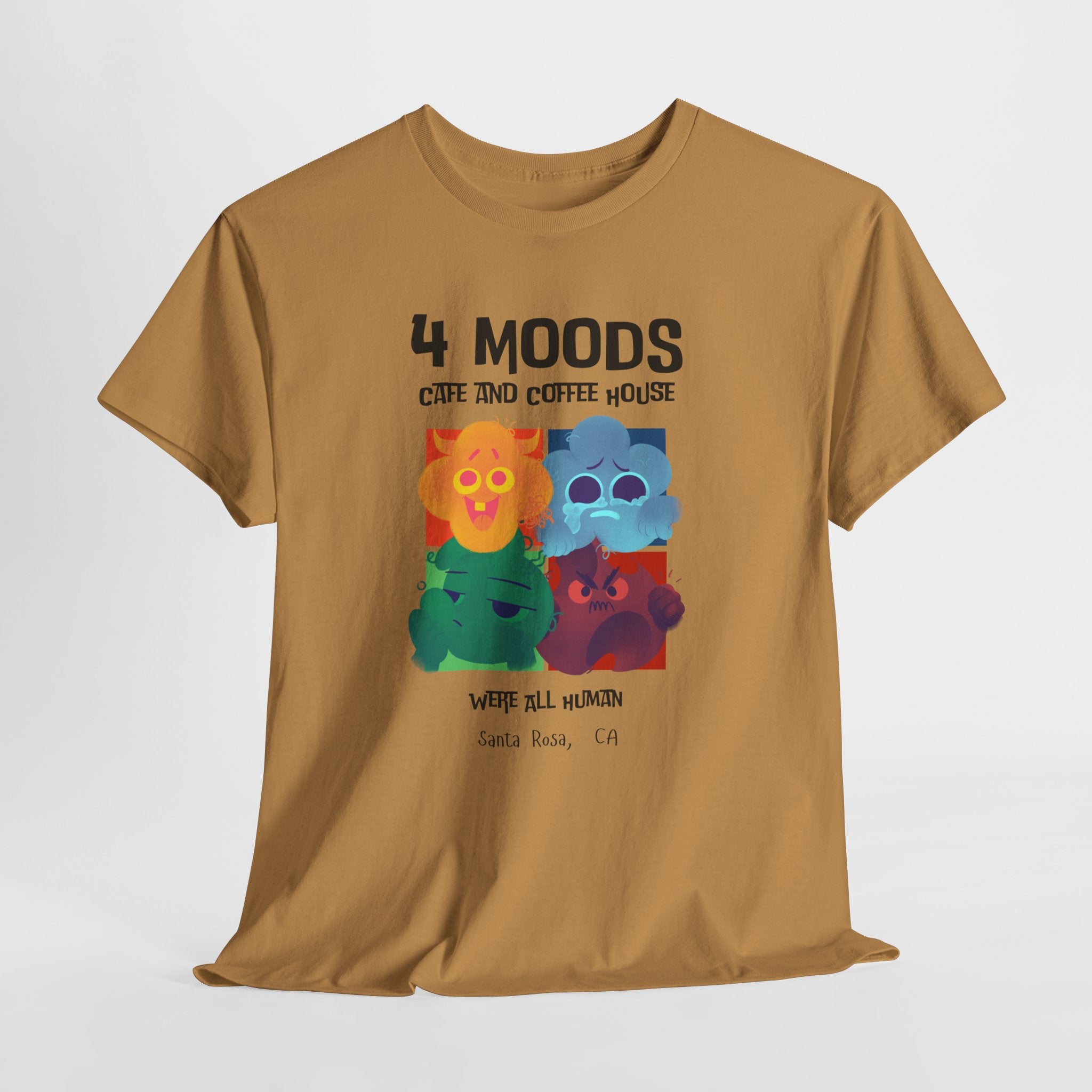 Coffee Lover T-Shirt - 4 Moods Cafe and Coffee House Santa Rosa, CA