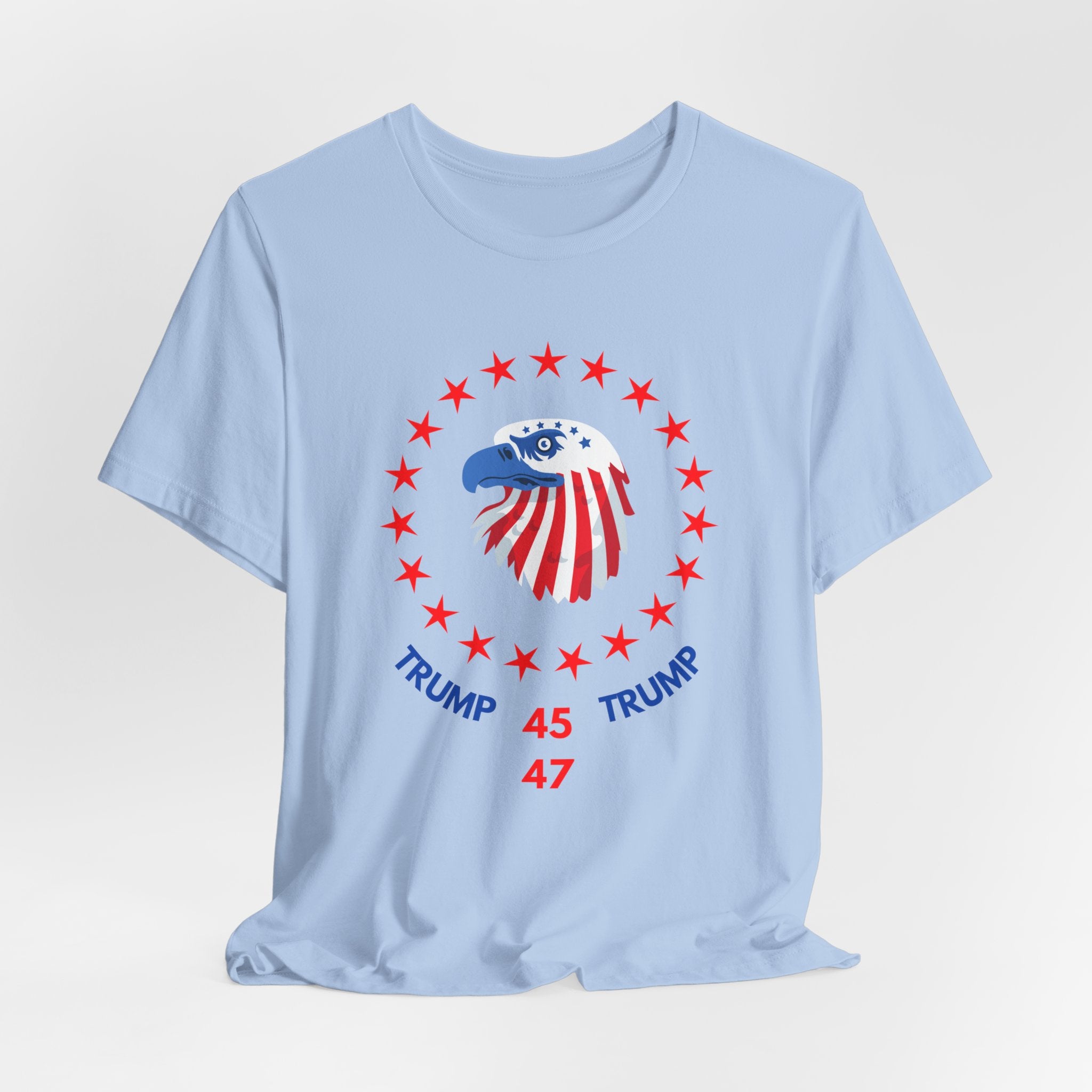 Trump 45 47 Unisex Tee, Patriotic Shirt, Election Apparel, Political Statement Tee, USA Pride Top, Gift for Supporters