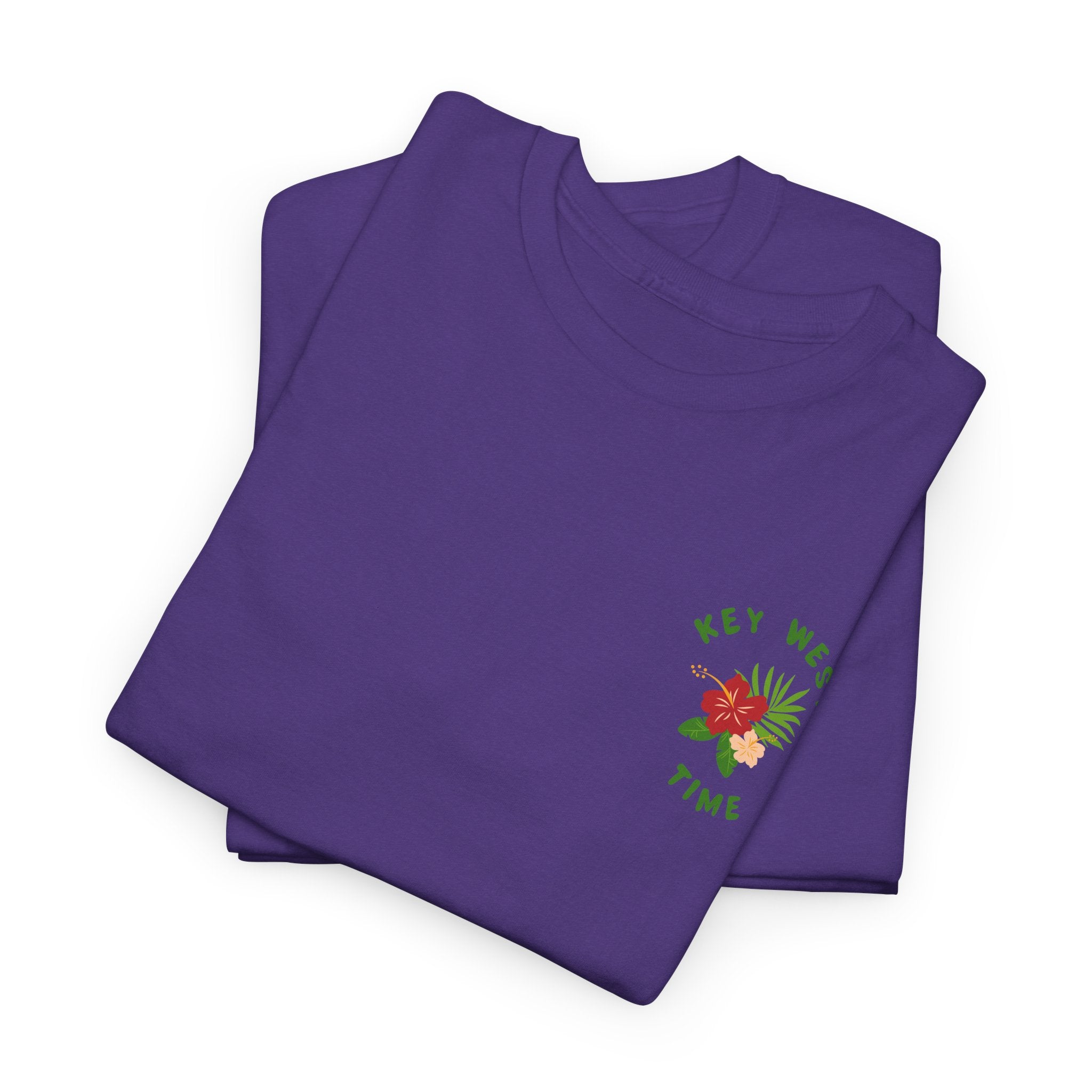 Classic Key West Time Comfortable Casual Heavy Unisex Tee Shirt