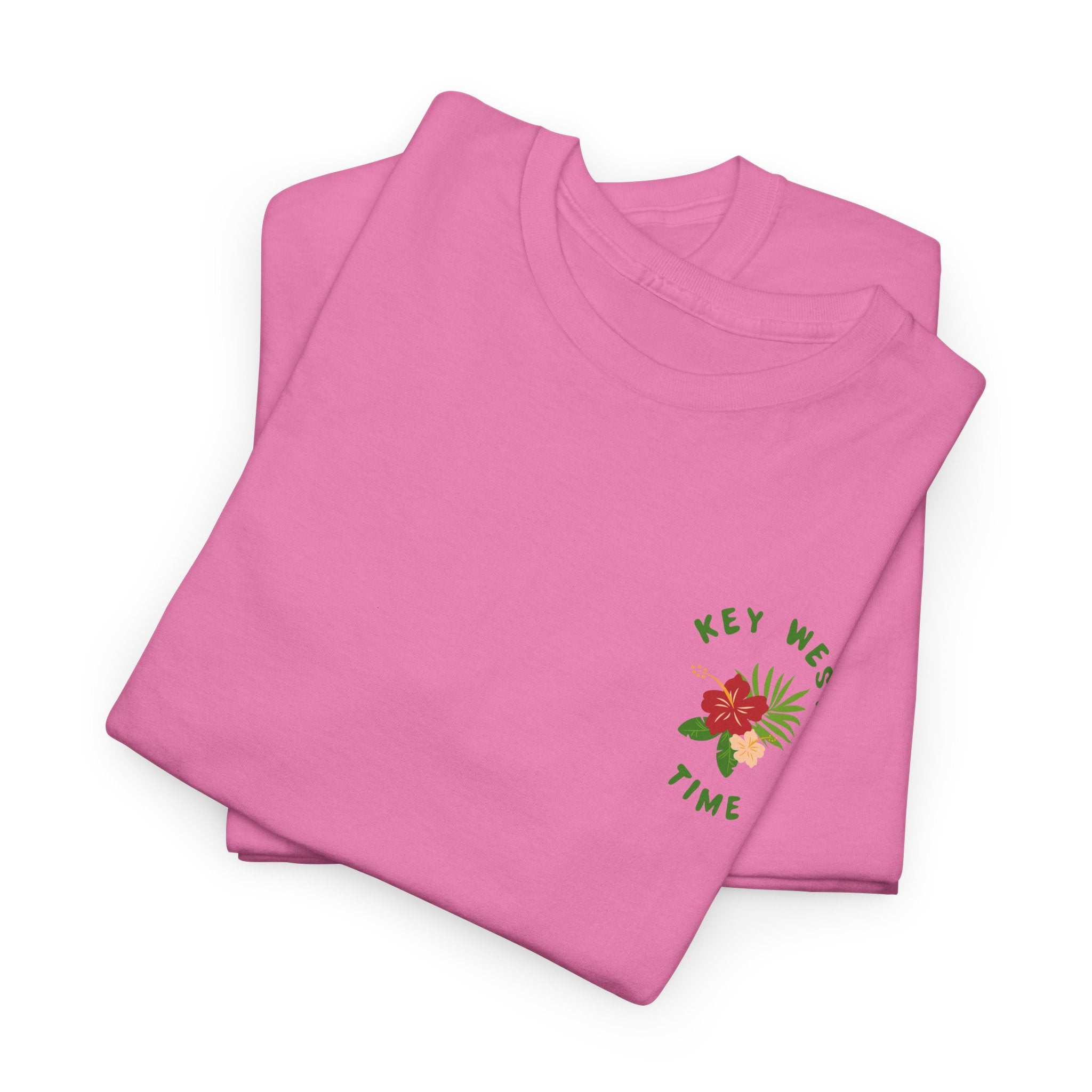 Classic Key West Time Comfortable Casual Heavy Unisex Tee Shirt