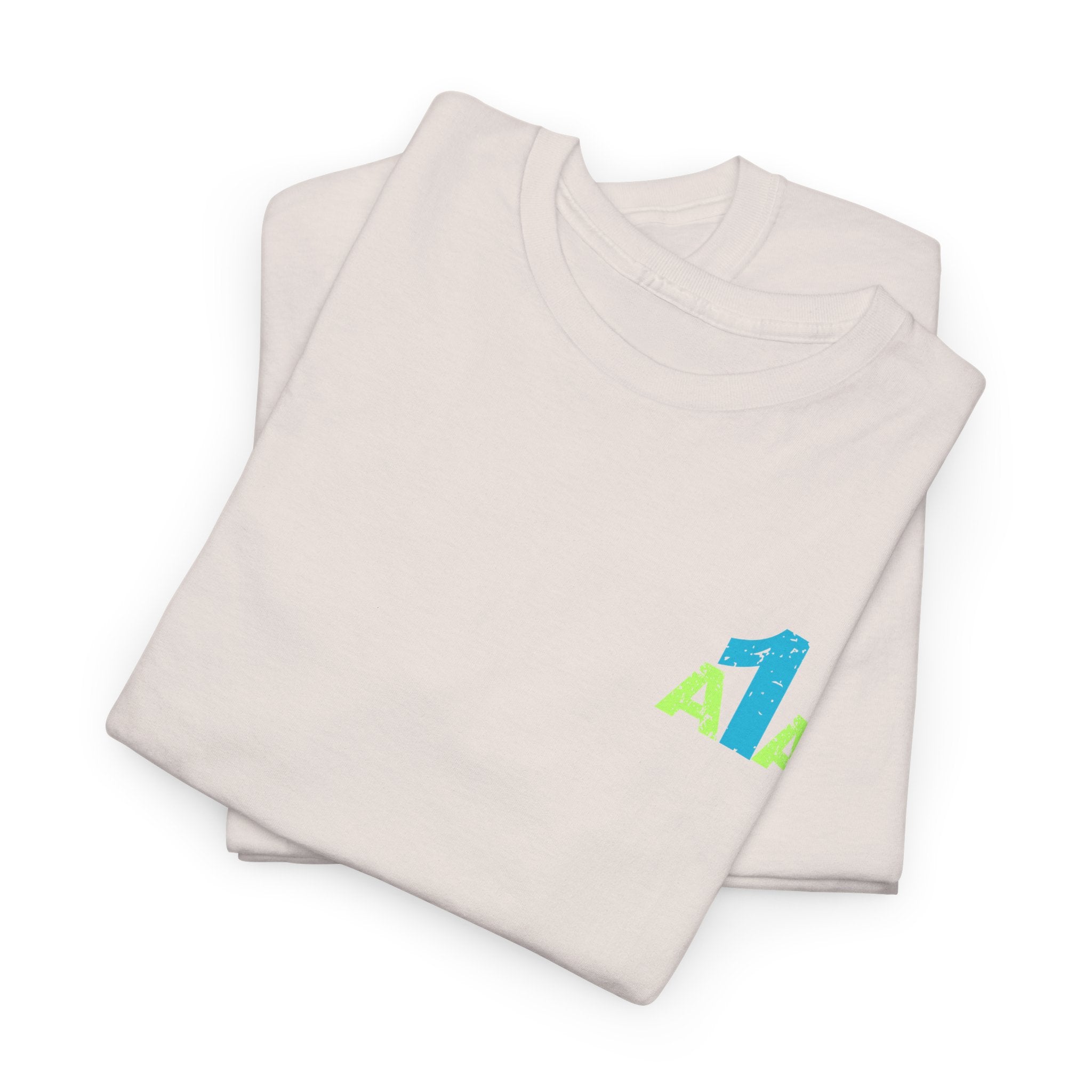 Classic Distressed A1A Logo Unisex Heavy Cotton Tee — Highway Tippin all the way to Key West on A1A