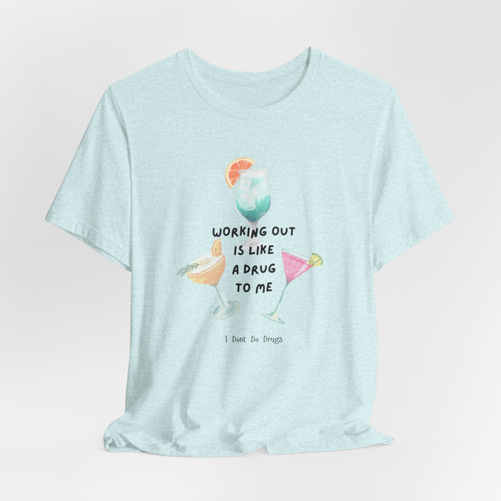 Workout Motivation Tee  or is it? , Anti Fitness  Heavy Cotton T-Shirt, Gym Shirt, Gift for Gym Lovers, Activewear for Workouts, Casual Style Tee