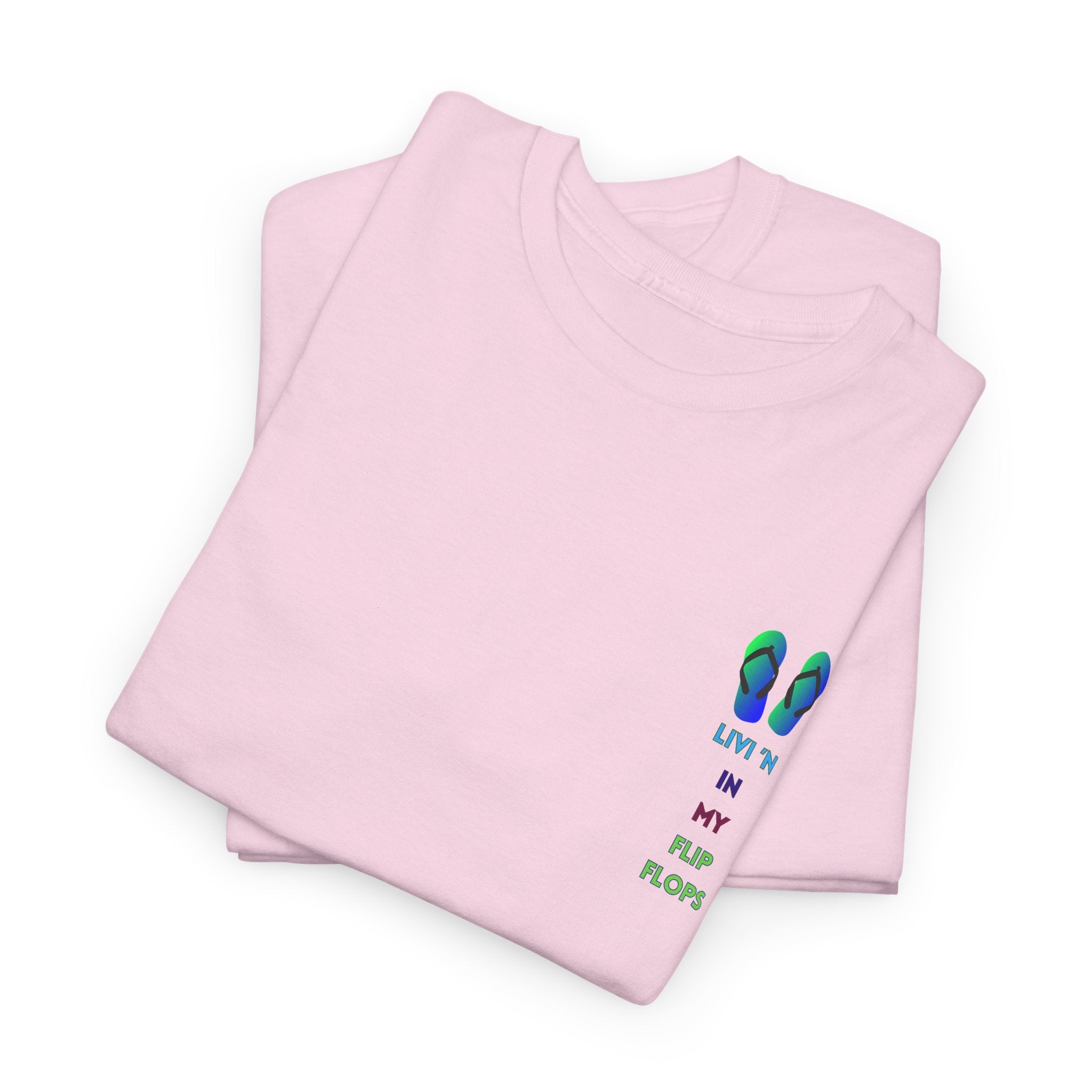 Young and Young at Heart...we all want that Flip Flop Attitude Tee Shirt  Perfect for the Beach or Pool