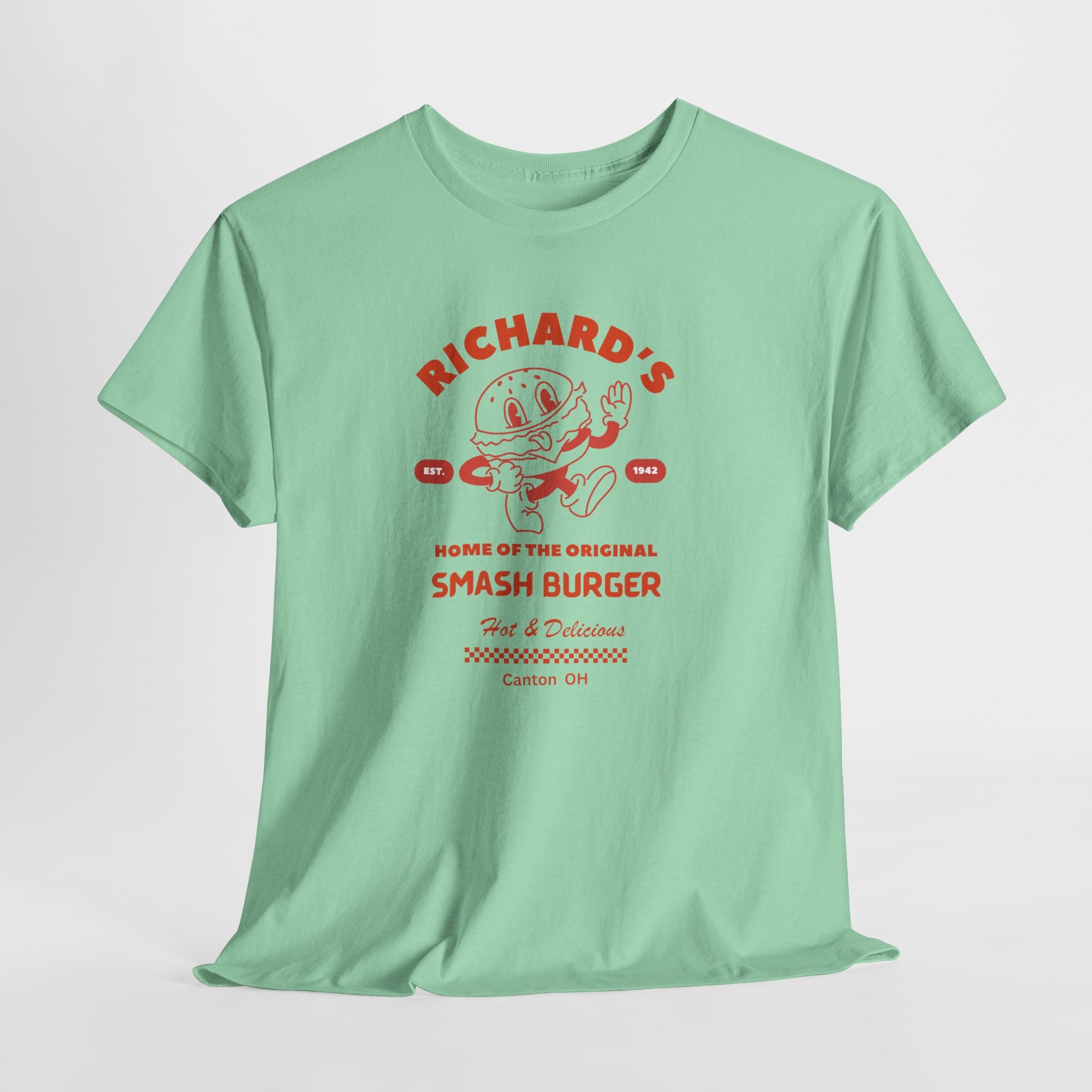 First a Workout...Then a Burger at The Iconic  Richard's  Famous Smash Burger  Canton, OH  Unisex Tee
