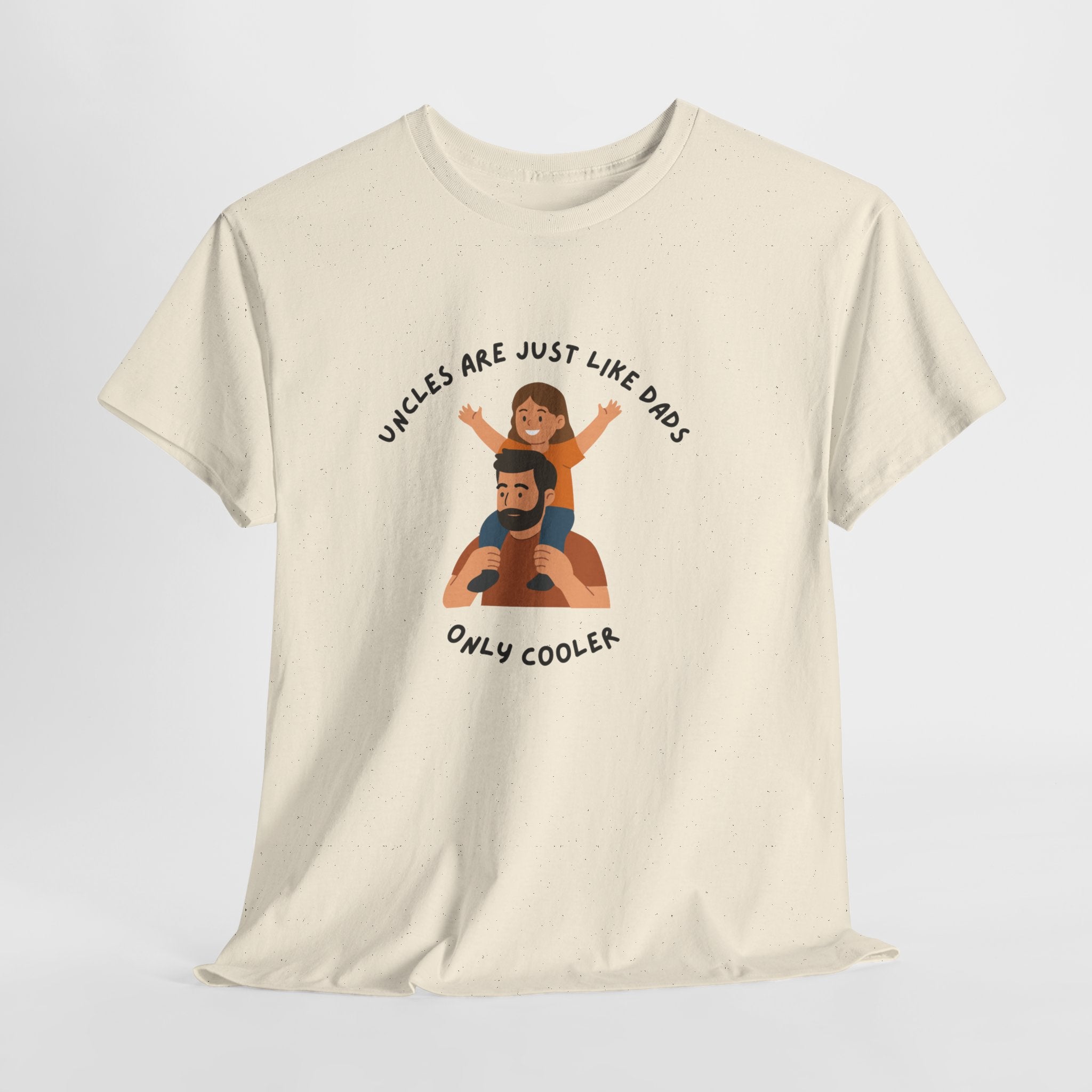 Fun Cool Uncles  (Adult Sizes Available) Tee Shirt  - Unisex Heavy Cotton