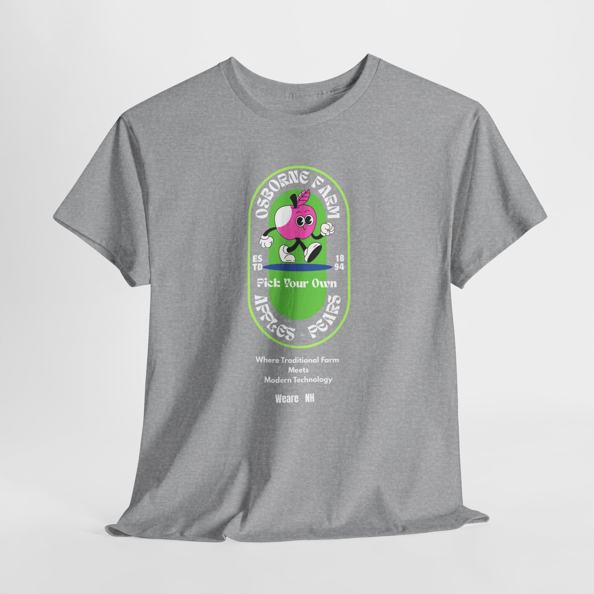 Iconic Osbourne Family Pick Your Own Farms - Weare NH Pick,  Unisex Heavy Cotton Tee