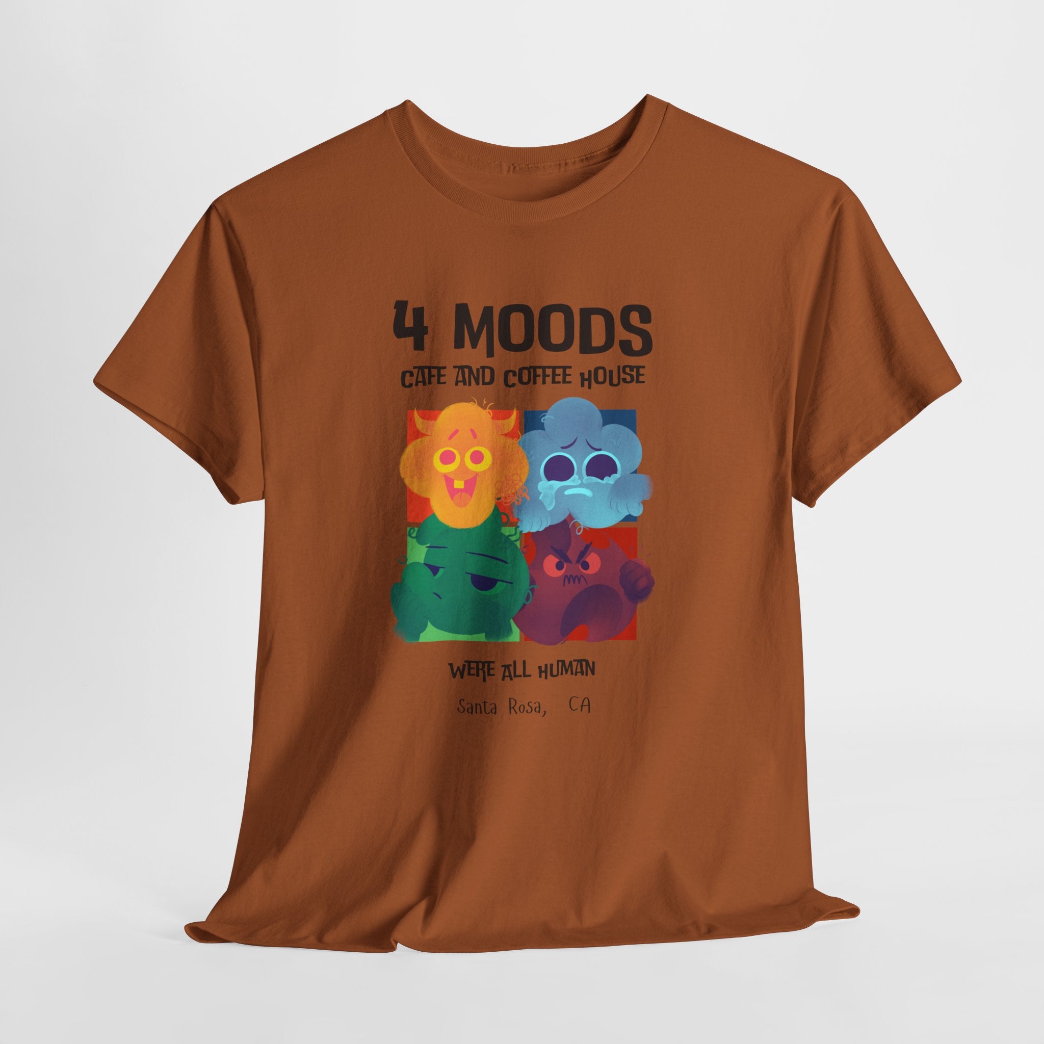 Coffee Lover T-Shirt - 4 Moods Cafe and Coffee House Santa Rosa, CA