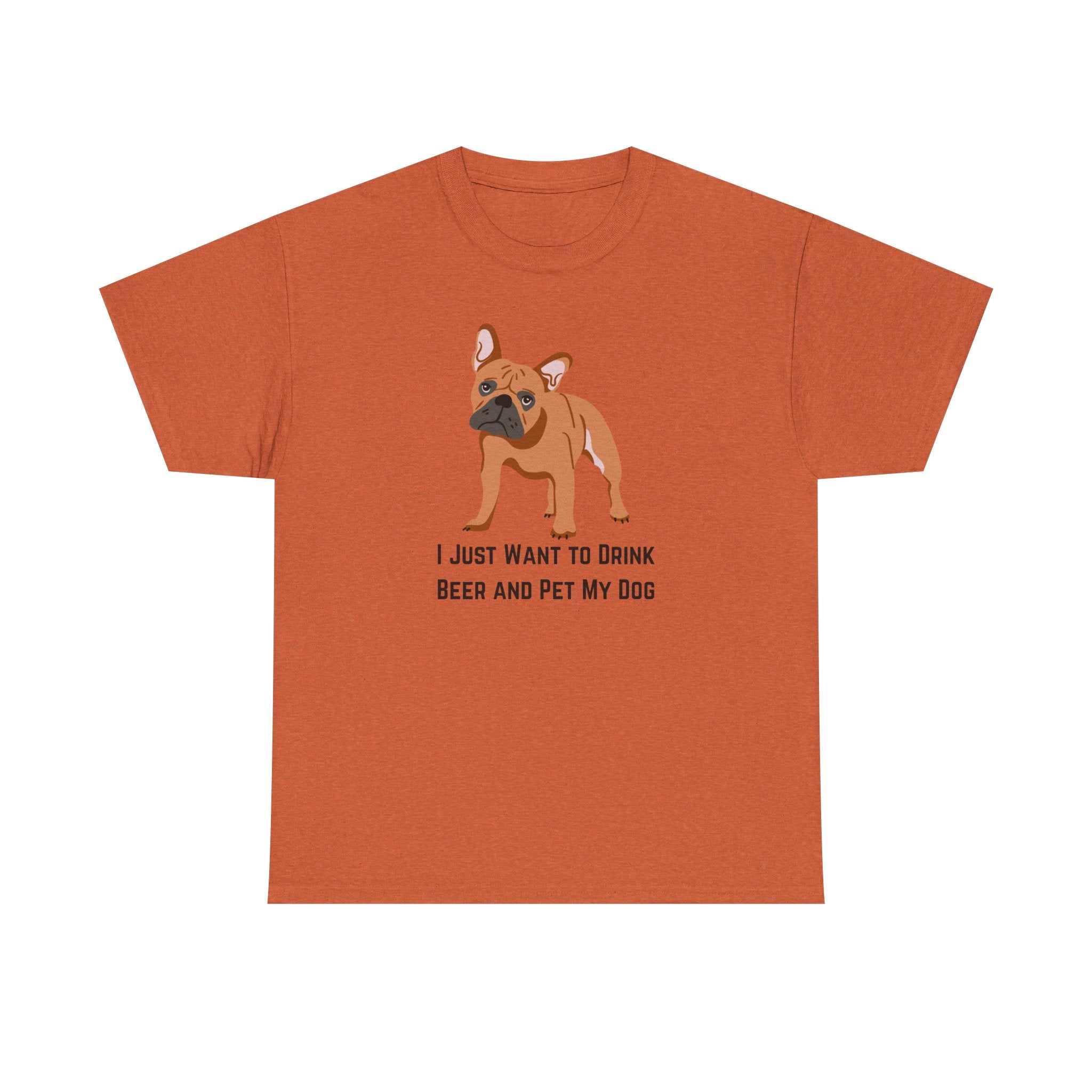 Dog Lover Tee: I Just Want to Drink Beer and Pet My Dog, Unisex Cotton T-Shirt, Gift for Dog Owners, Pet Lovers Apparel, Casual Wear, [...]