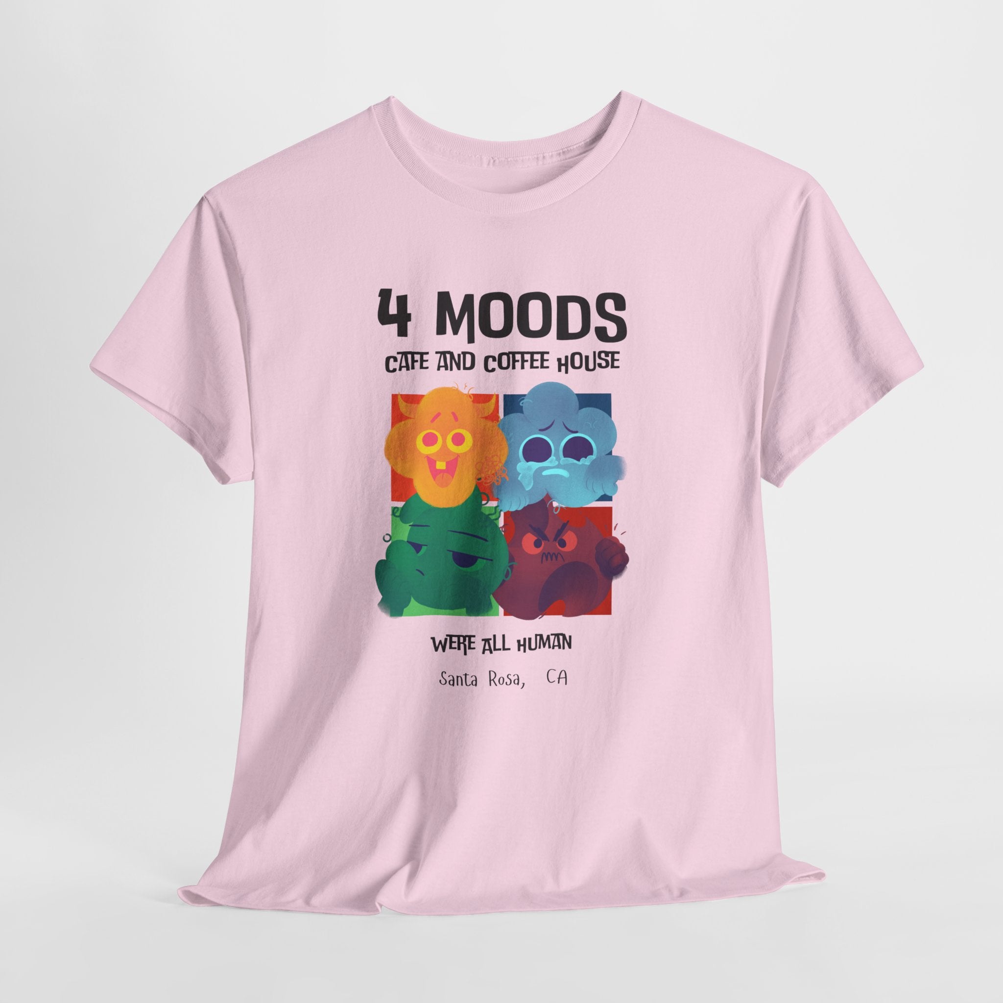 Coffee Lover T-Shirt - 4 Moods Cafe and Coffee House Santa Rosa, CA
