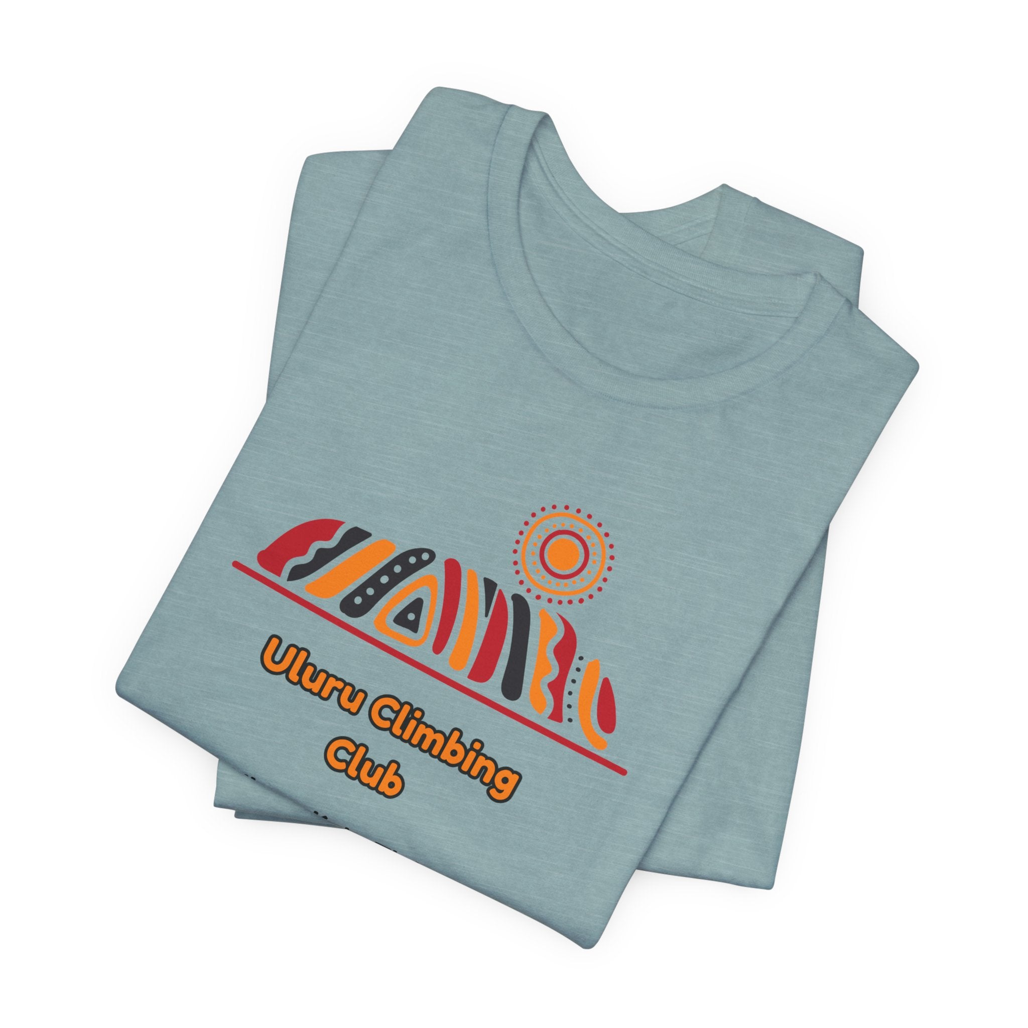 Uluru Climbing Club (Ayers Rock) North West Territory, Austrailia Unisex Heavy Cotton Tee | Adventure Shirt, Aussie Travel Tee, Nature Lover Gift, National Park Apparel, Eco-Friendly Unisex Tee