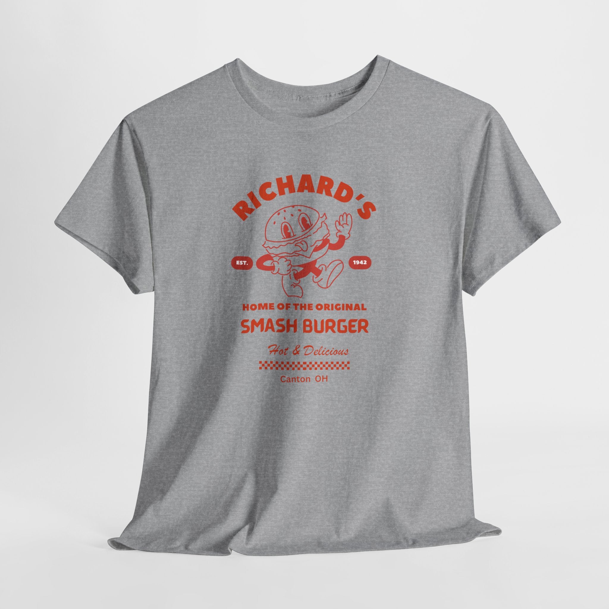 First a Workout...Then a Burger at The Iconic  Richard's  Famous Smash Burger  Canton, OH  Unisex Tee