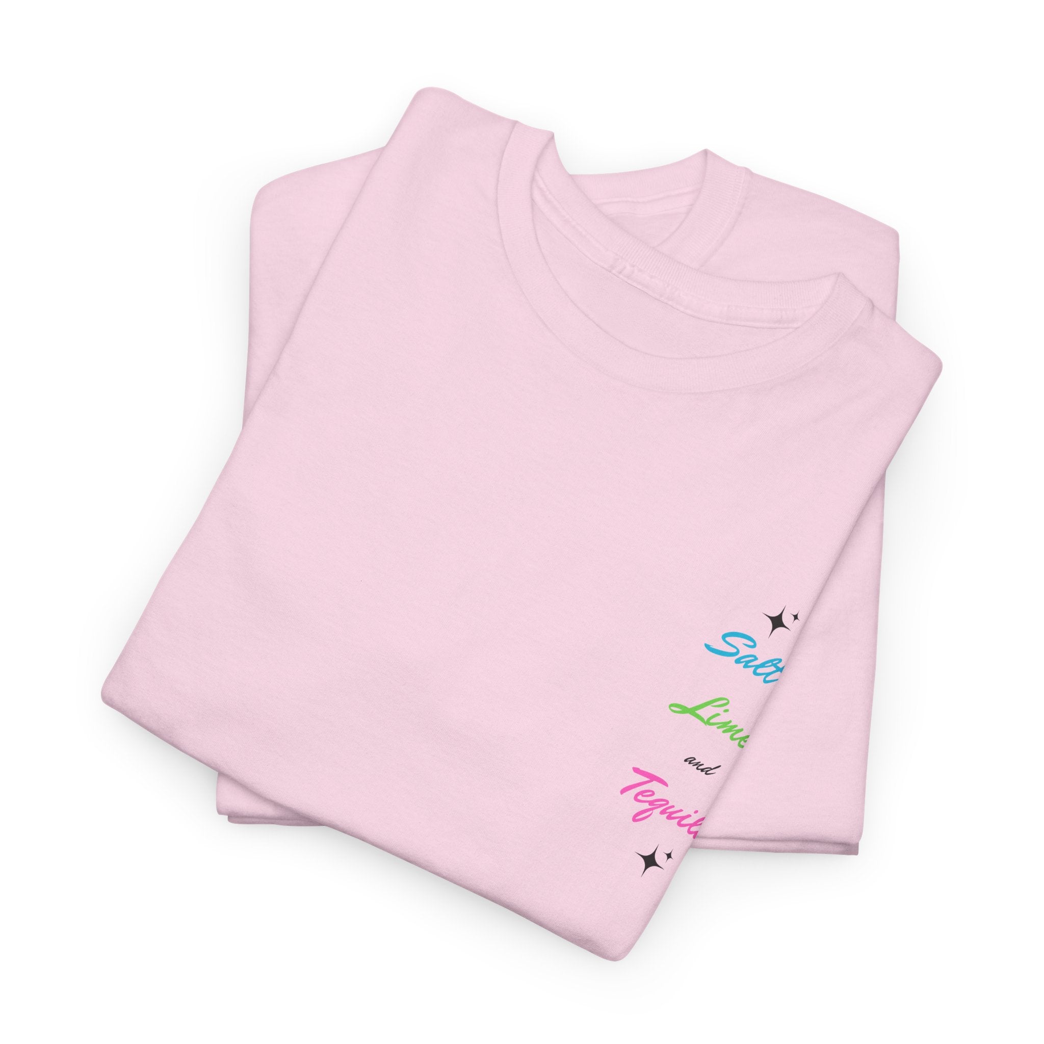 Fun Classic Salt- Lime- Tequila Unisex Heavy Cotton T Shirt, Drink the Summer Up