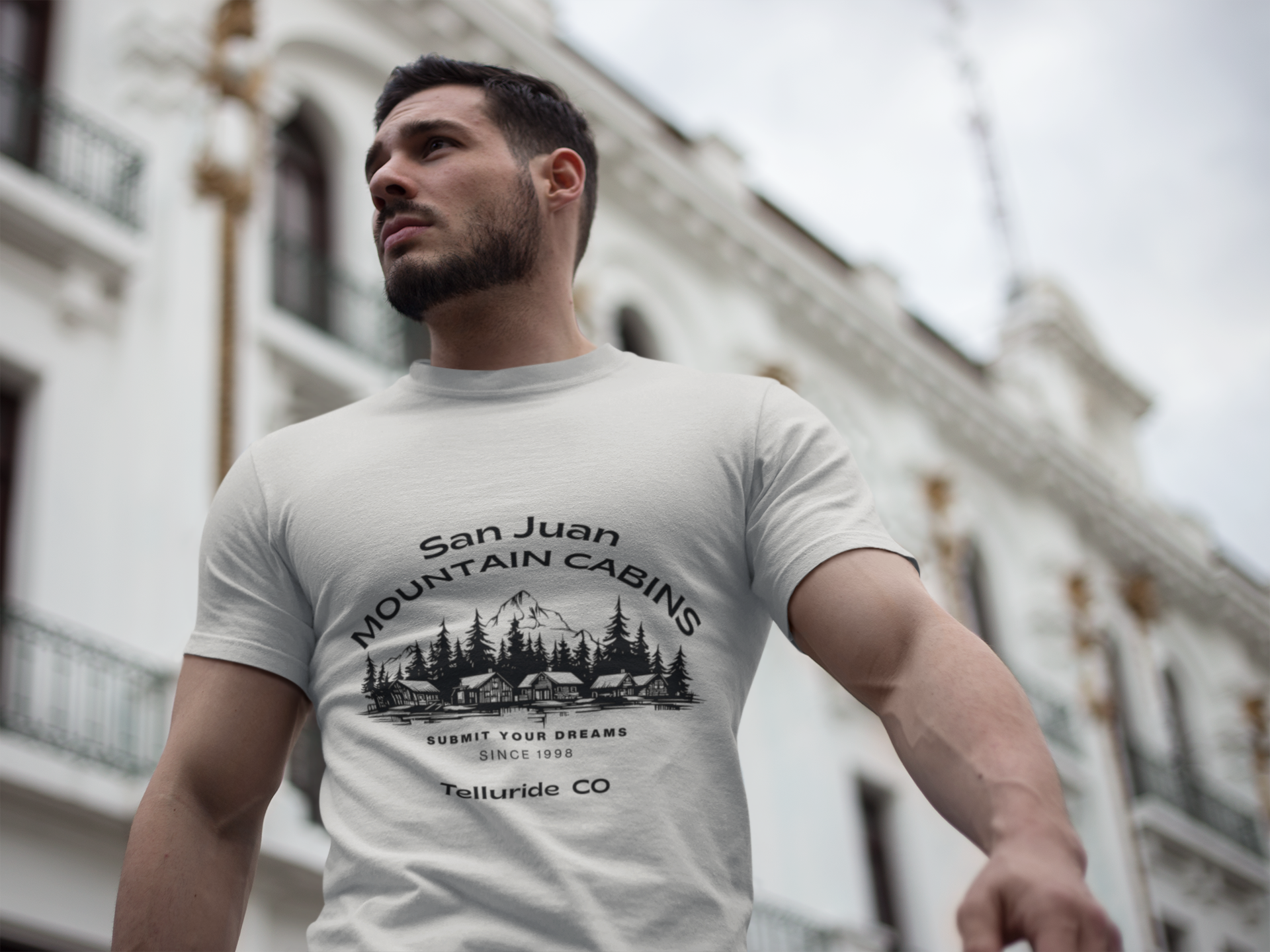 Ultra Exclusive San Juan Mountain Cabins Telluride, Colorado Unisex Tee -