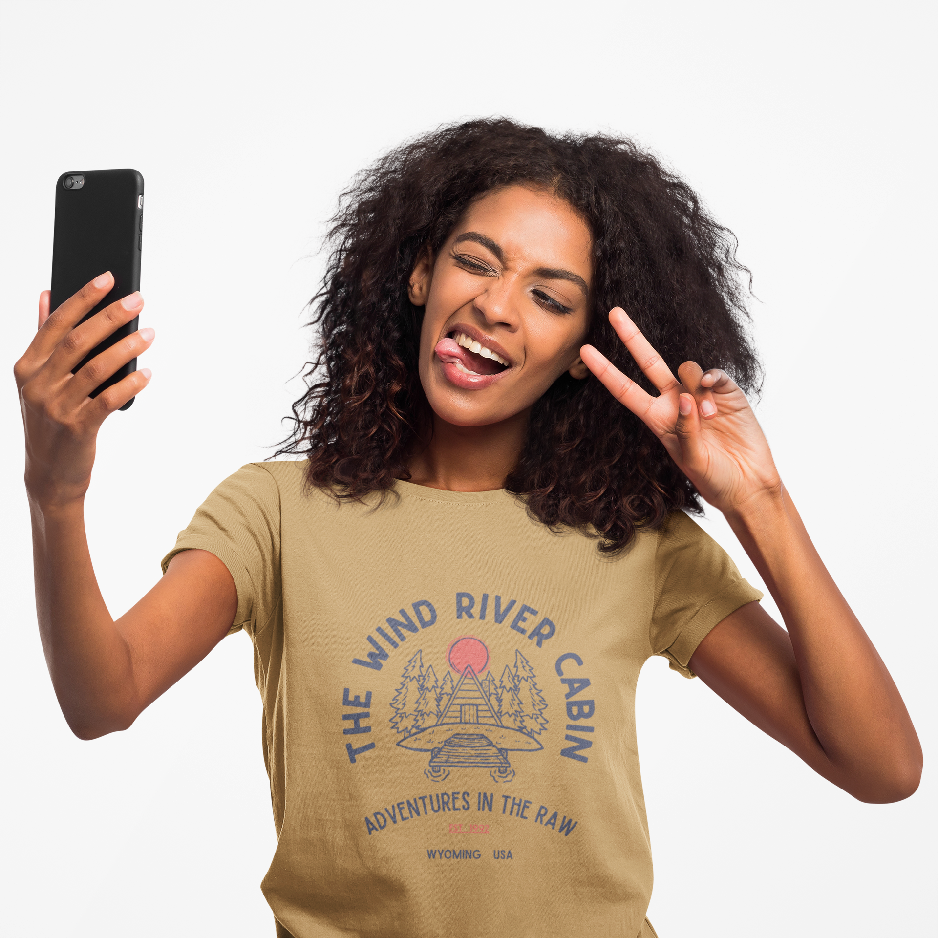 Wyoming Wind River Cabins "Clothing Optional" Resort  Unisex workout Tees