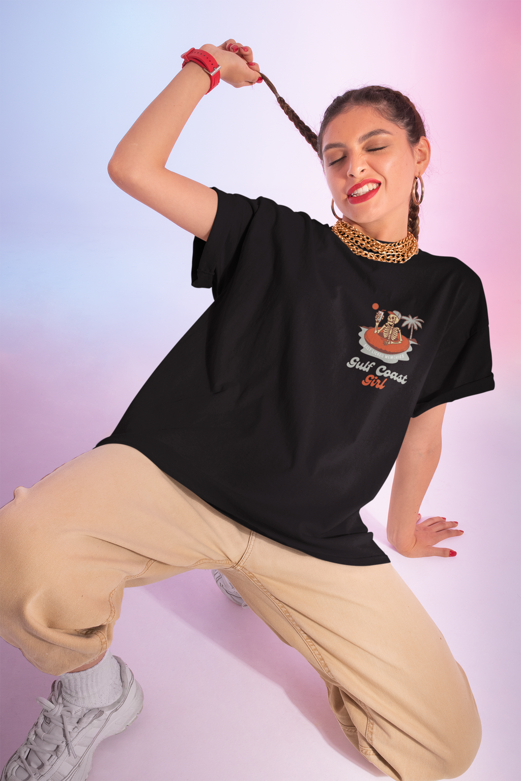 Declare your Edgy Gulf Coast Girl Style with this Fun Tee Shirt