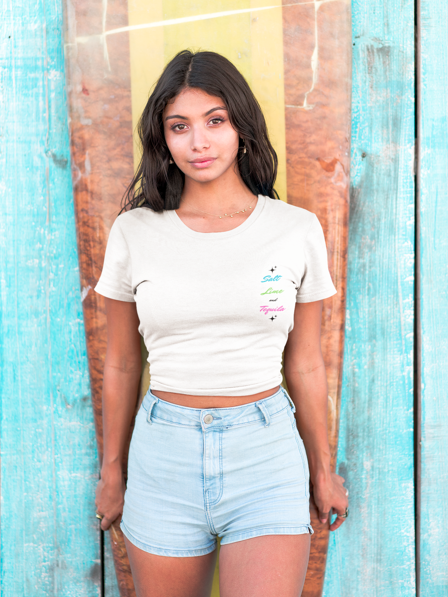 Fun Classic Salt- Lime- Tequila Unisex Heavy Cotton T Shirt, Drink the Summer Up