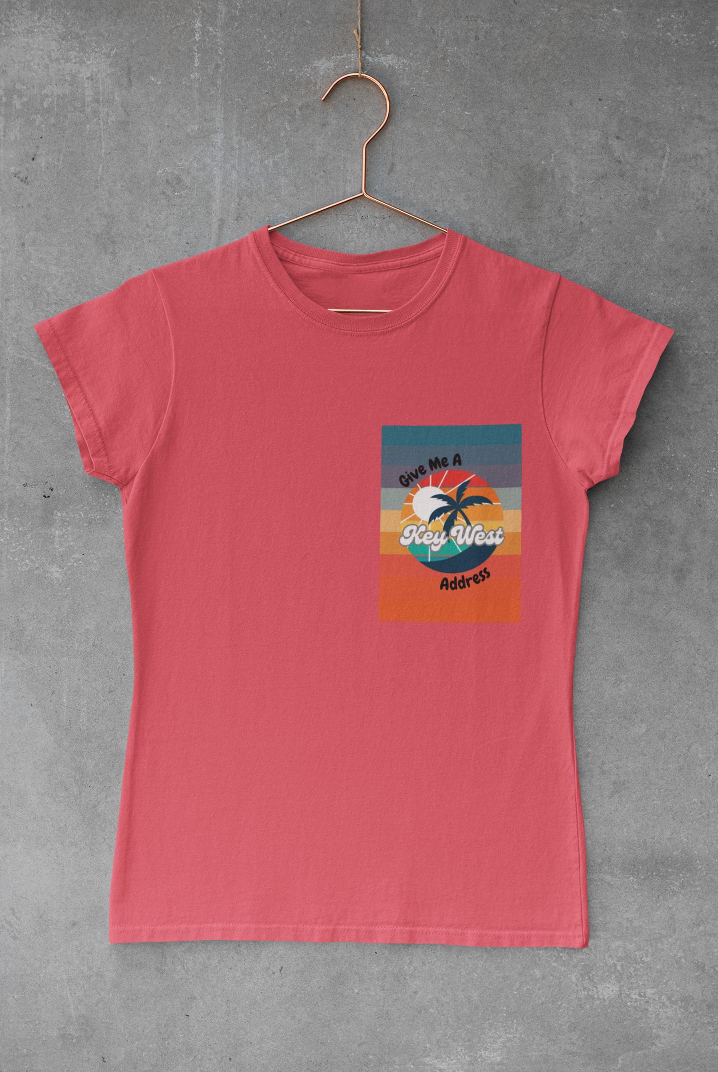 Vintage Give Me A Key West Address Unisex Heavy Cotton Tee, Summer Vibes Shirt, Beachwear, Casual Tee, Gift for Him/Her, Vacation Essentials