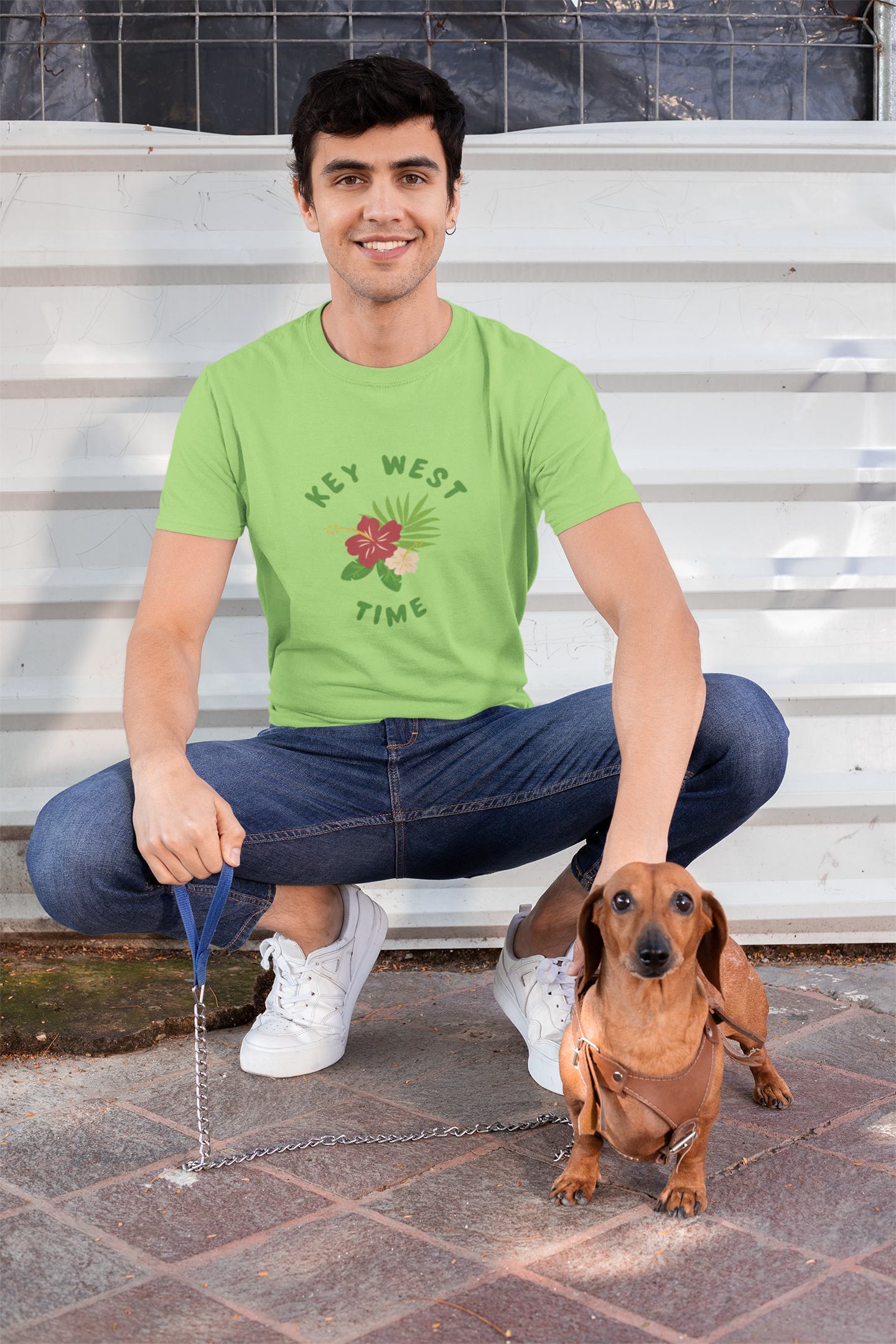 We All Want To Be On Key West Time Unisex Heavy Cotton Tee Shirt  Fun, Casual