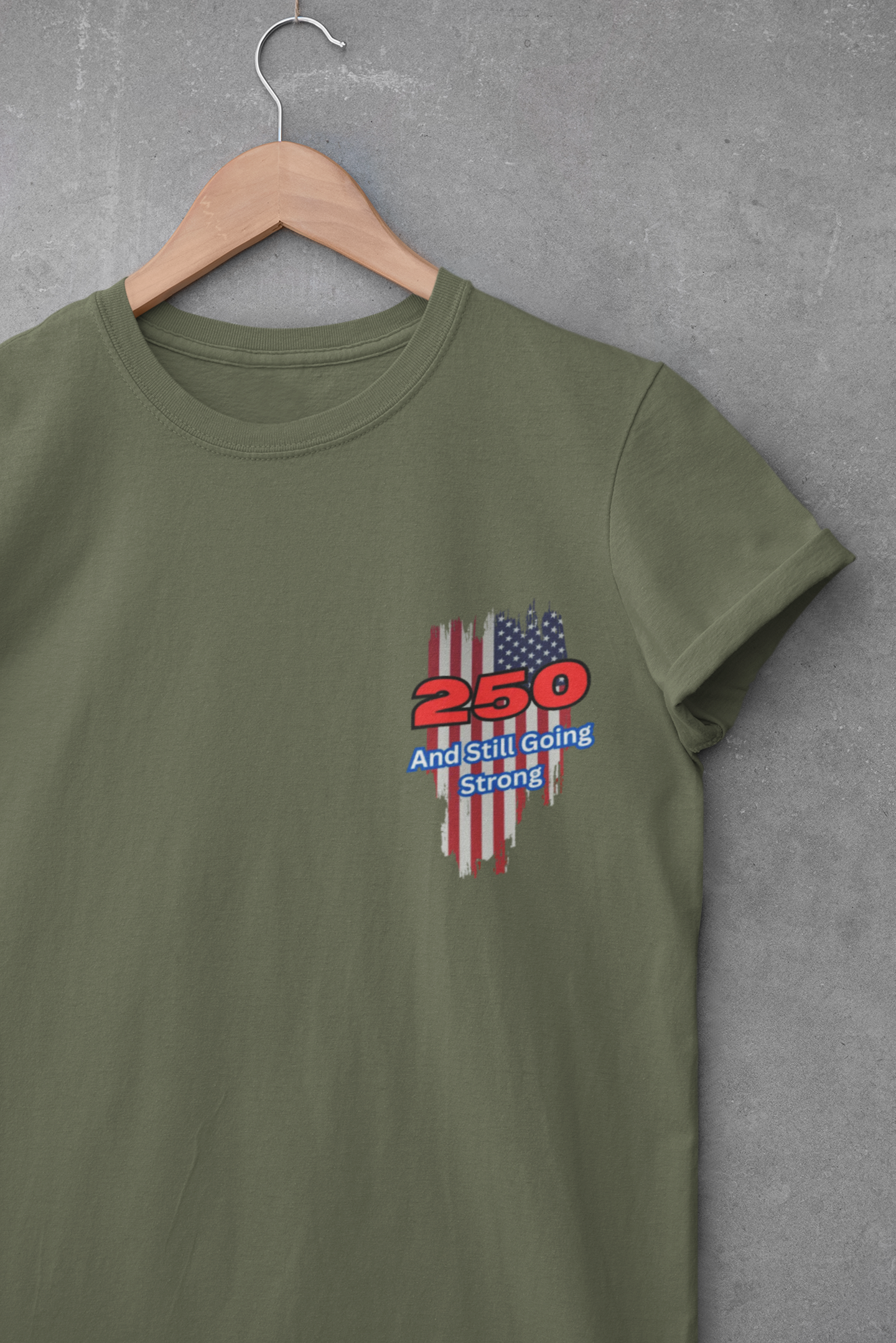 Patriotic 250th Birthday USA  Short Sleeve Tee -Stars & Stripes, Unisex Tee for Celebrations, American Pride, Holiday Tee, Gift Idea