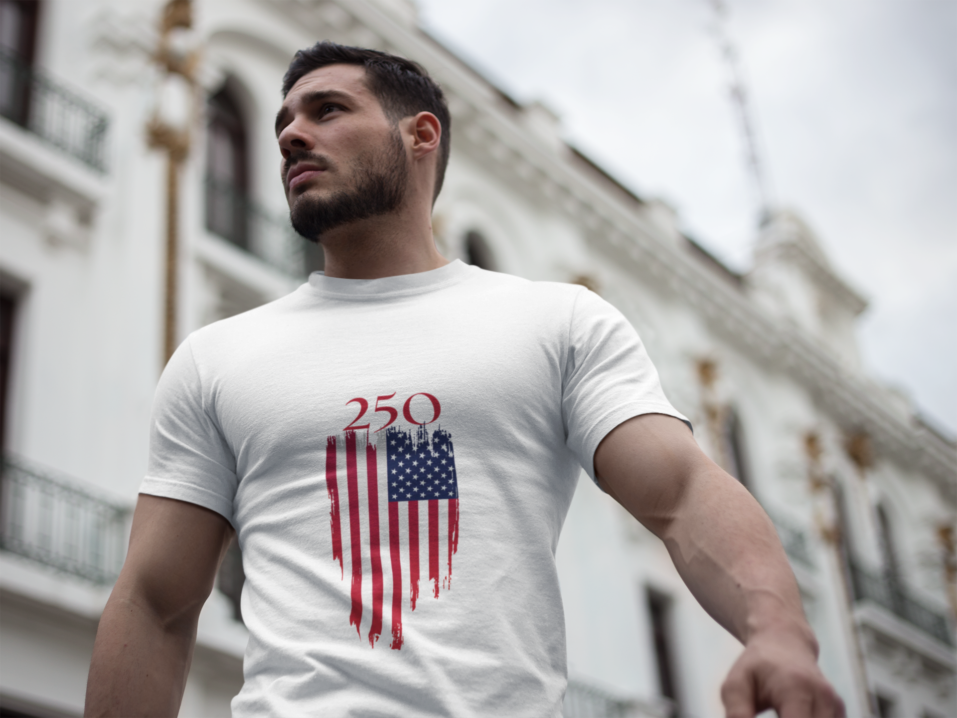 Patriotic 250th USA Birthday Tee, USA Flag Shirt, Unisex Graphic Tee, 4th of July Apparel, Memorial Day Gift, Summer Style