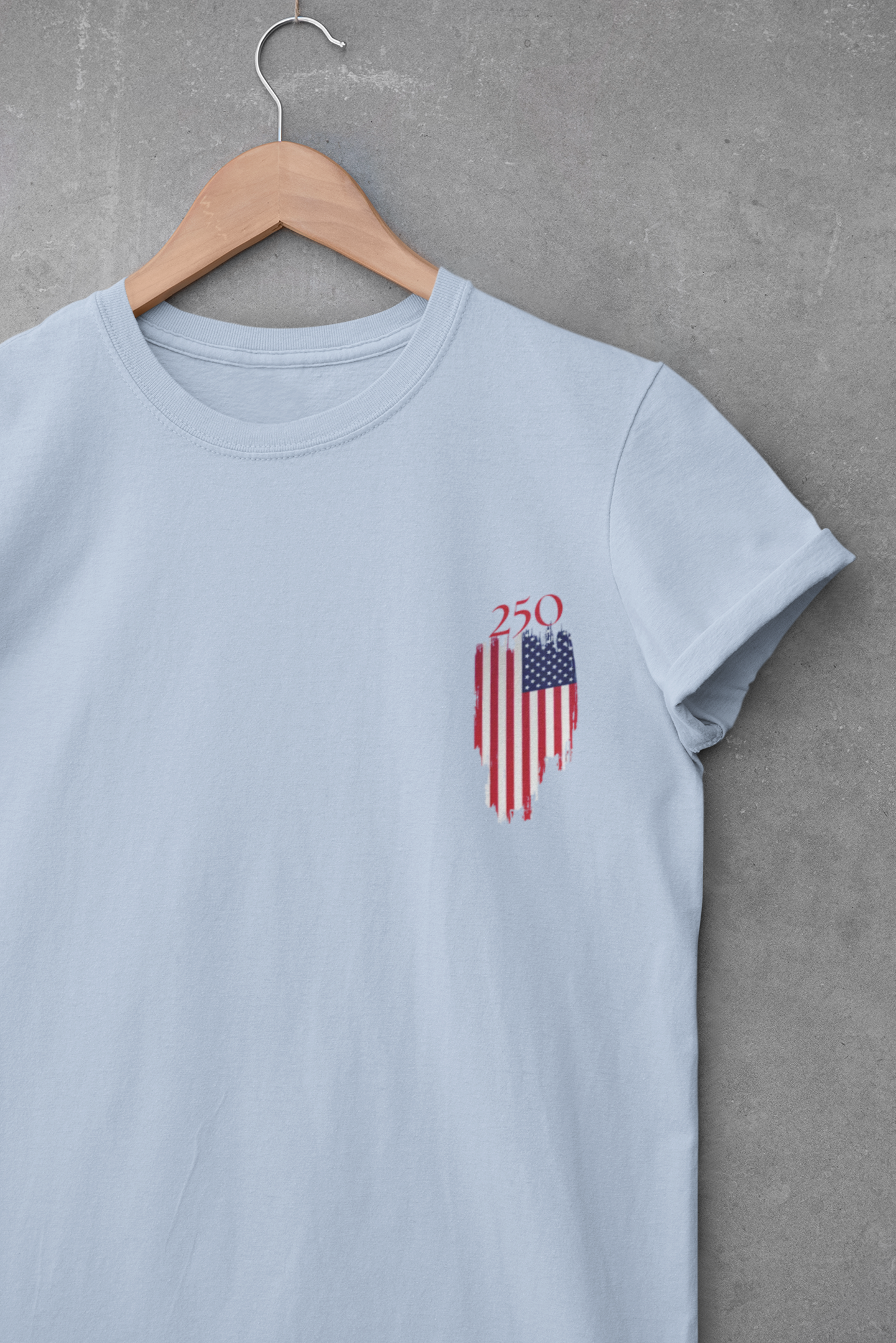 Patriotic 250th Birthday of USA Graphic Tee for Everyday Wear, USA Flag Shirt, Unisex Casual T-Shirt, Summer Style, Ideal for July 4th Celebrations