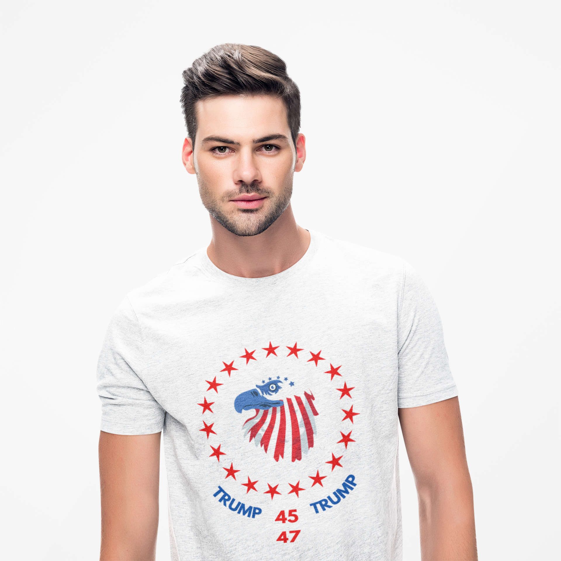 Trump 45 47 Unisex Tee, Patriotic Shirt, Election Apparel, Political Statement Tee, USA Pride Top, Gift for Supporters