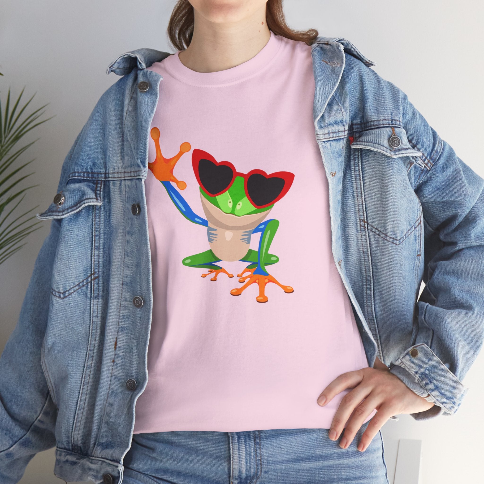 Cool Quirky Love Ya Tree Frog Graphic Tee, Unisex T-Shirt, Kids Birthday Gift, Fun Summer Wear, Festival Outfit, Eco-Friendly Apparel