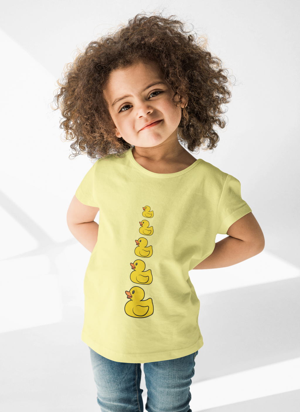 Whimsical Fun Rubber Ducky Tee  Unisex Heavy Cotton Shirt (Adult Sizes Too)