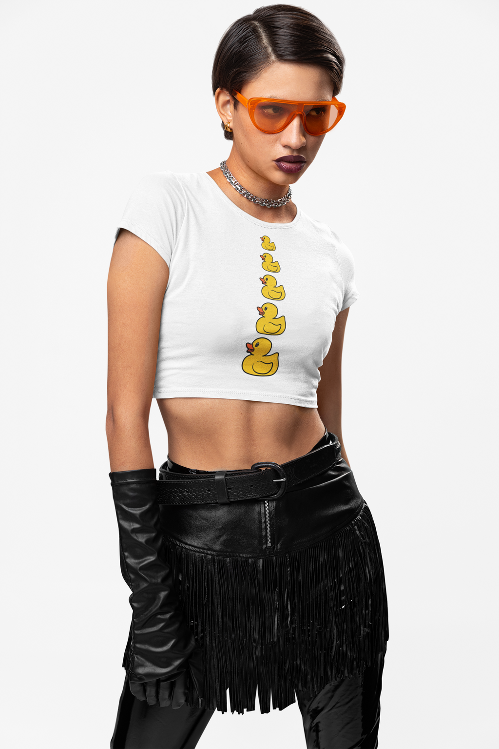 Whimsical Fun Rubber Ducky Tee  Unisex Heavy Cotton Shirt (Adult Sizes Too)