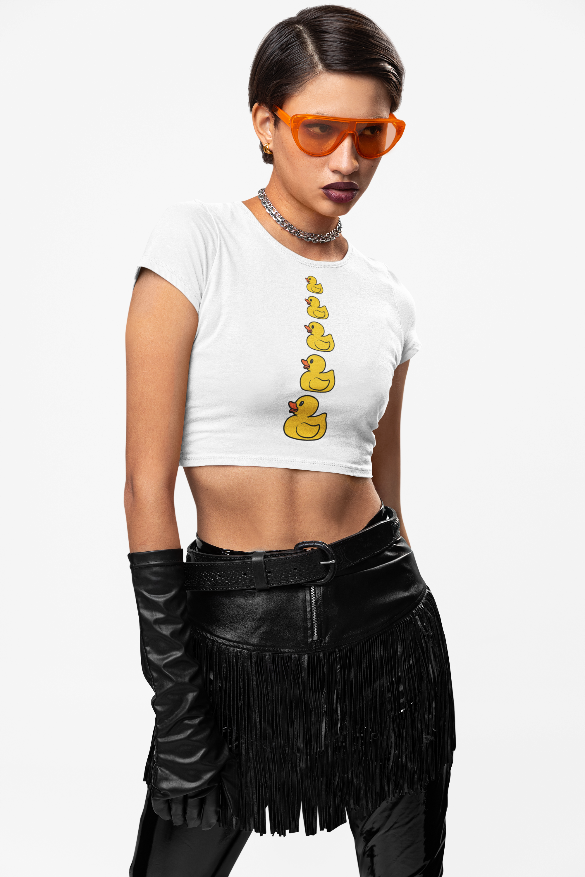 Whimsical Fun Rubber Ducky Tee  Unisex Heavy Cotton Shirt (Adult Sizes Too)